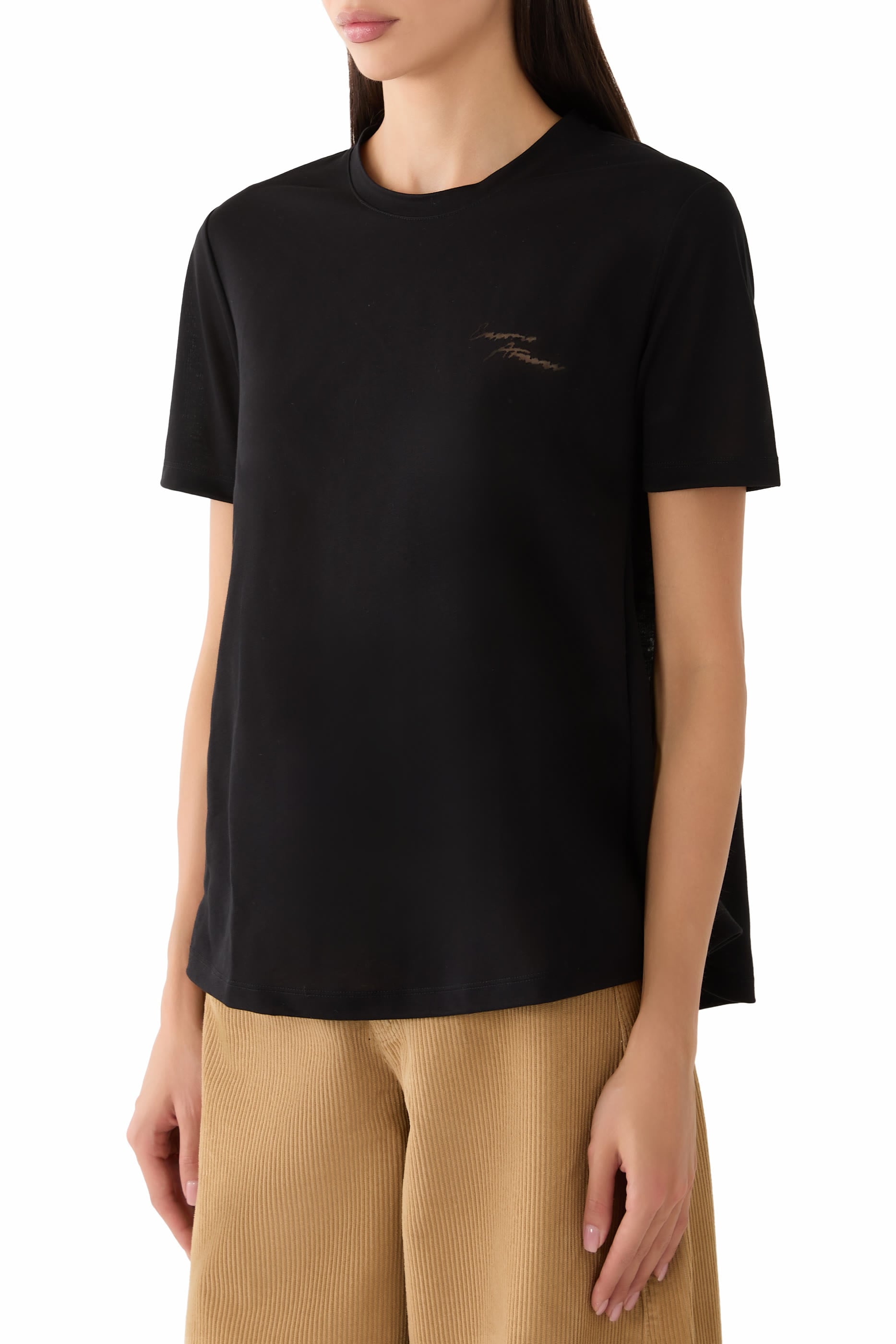 Devor&eacute; Print T-Shirt