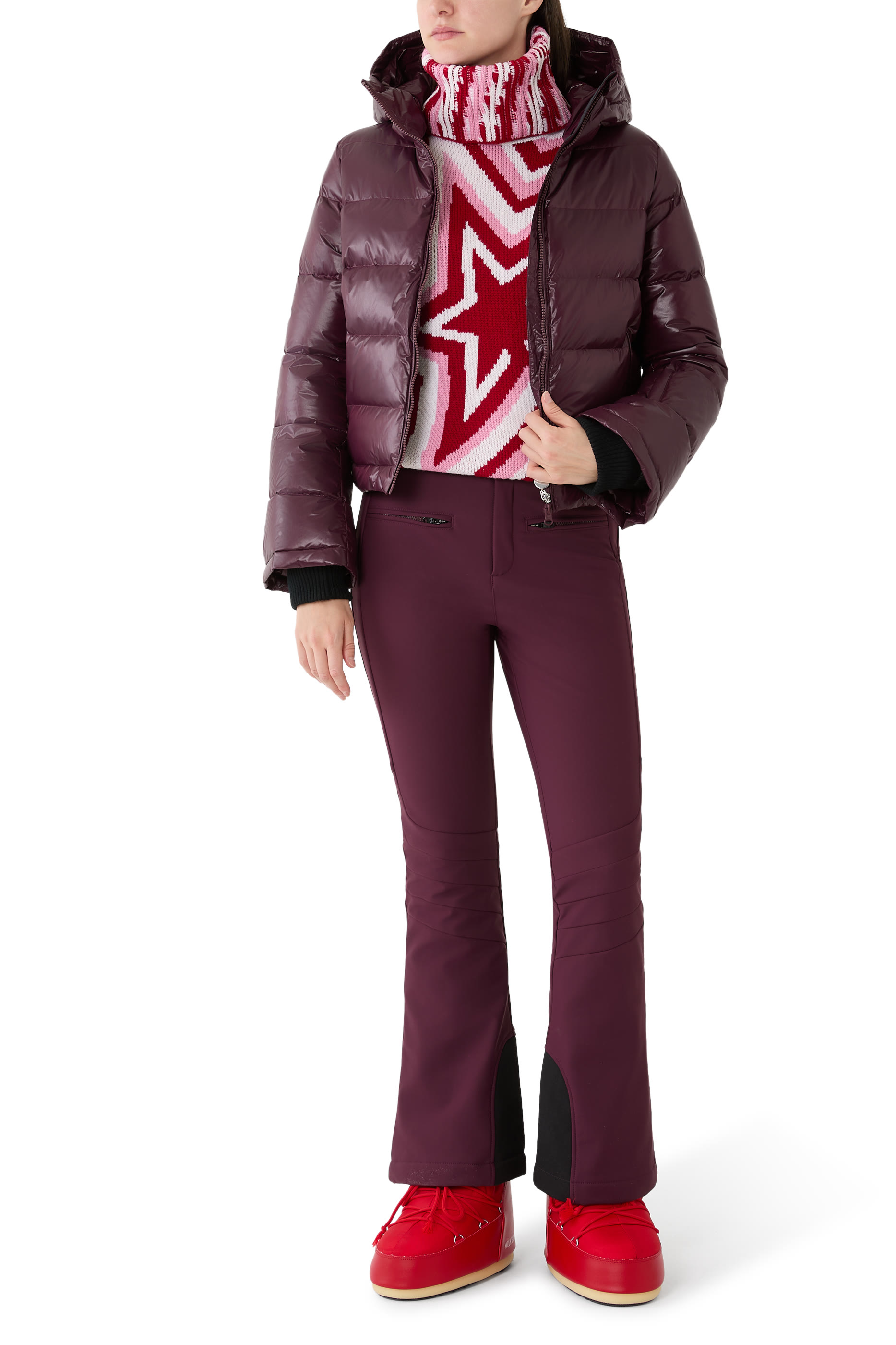  High-Waist Aurora Flare Ski Pants 