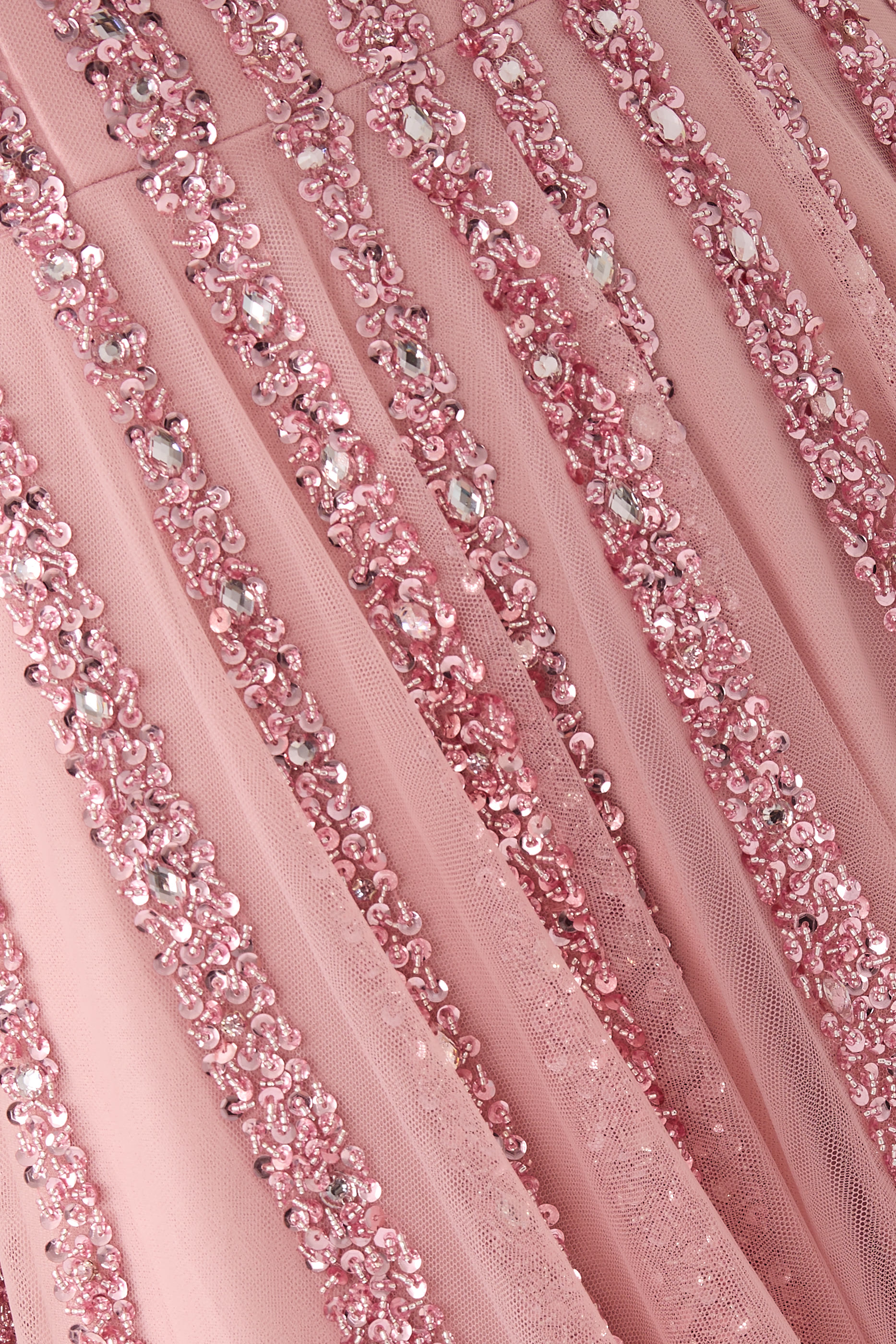 Sleeveless Embellished Gown