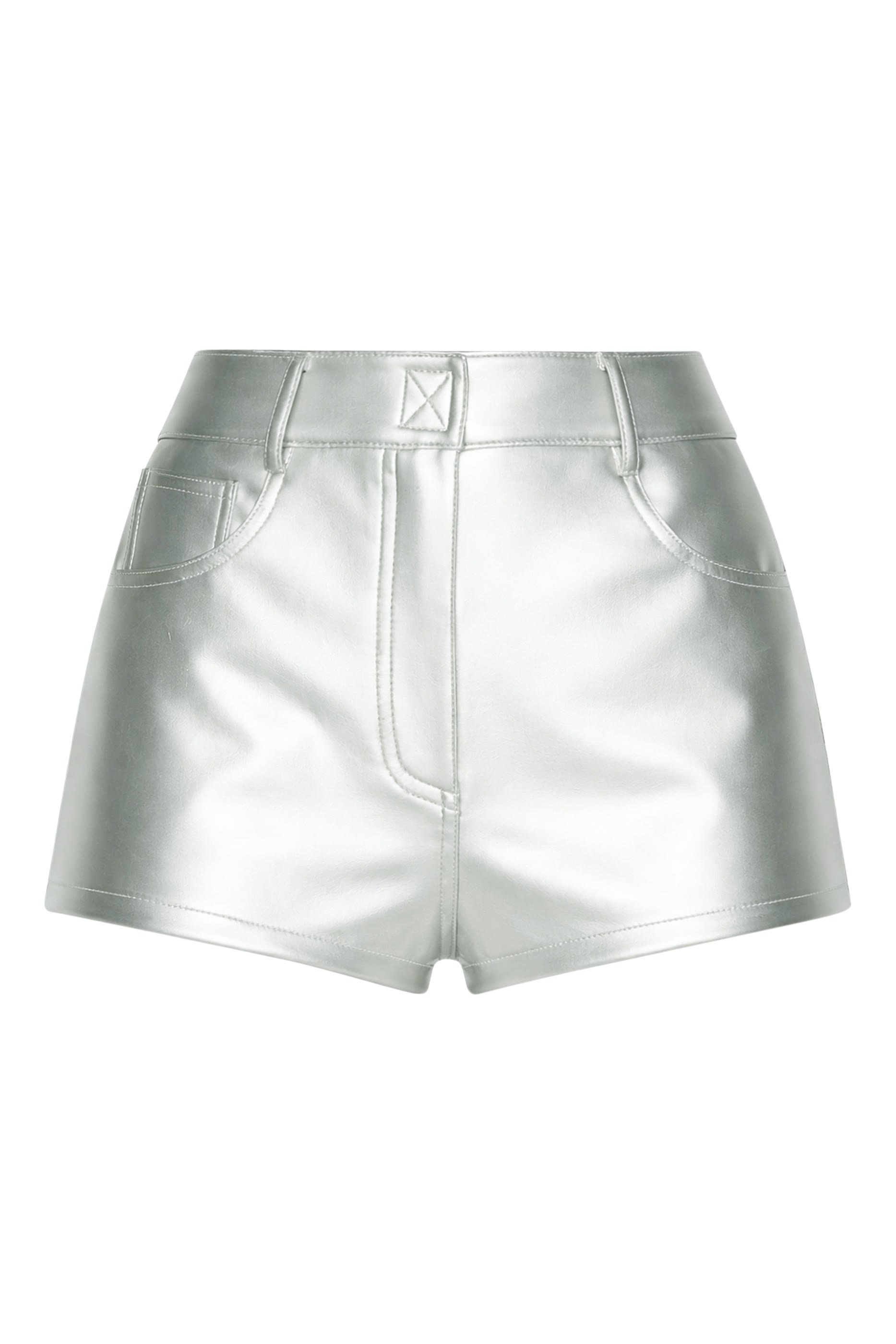 High-Waist Jean Shorts