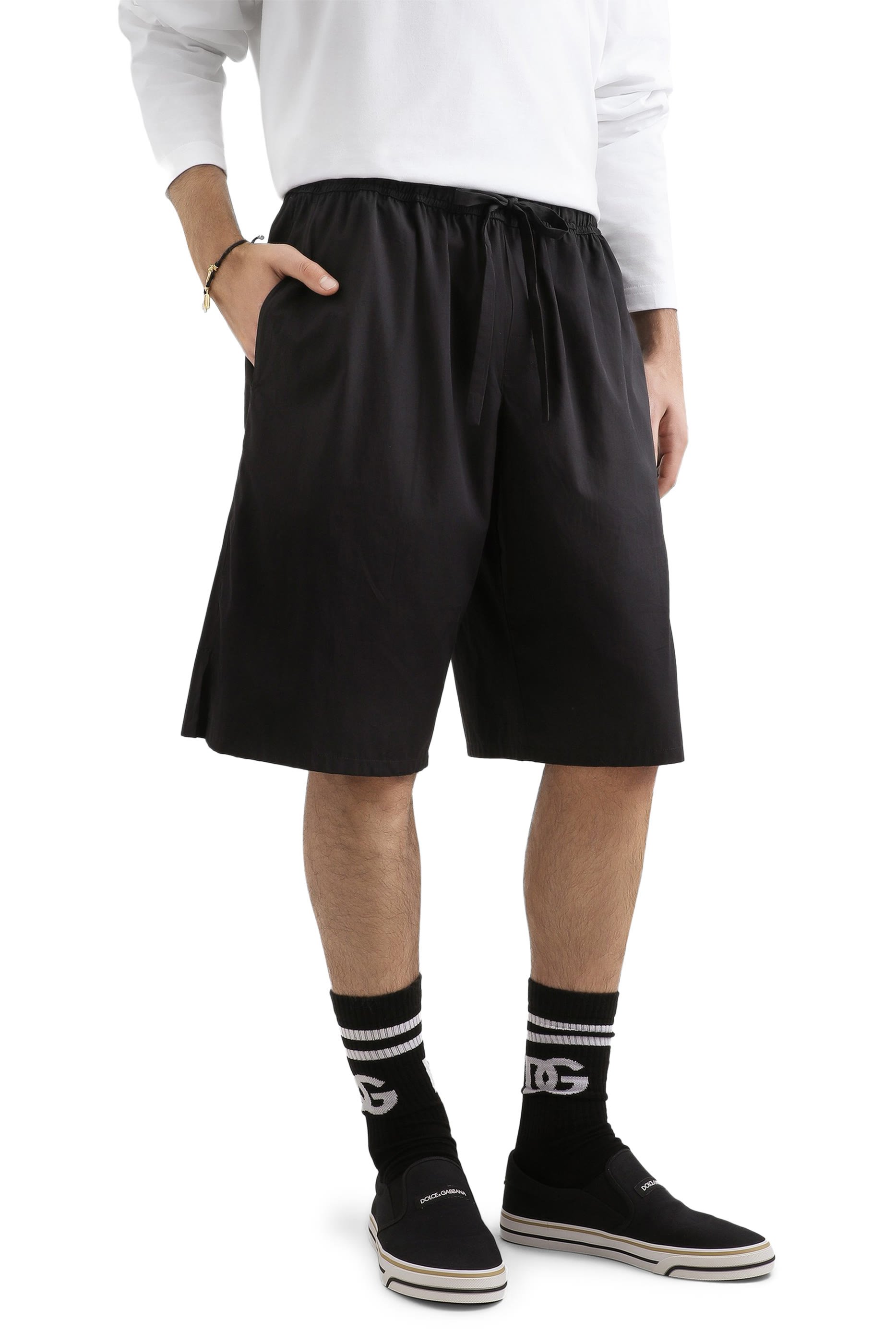 Vanity Cotton Bermuda Shorts