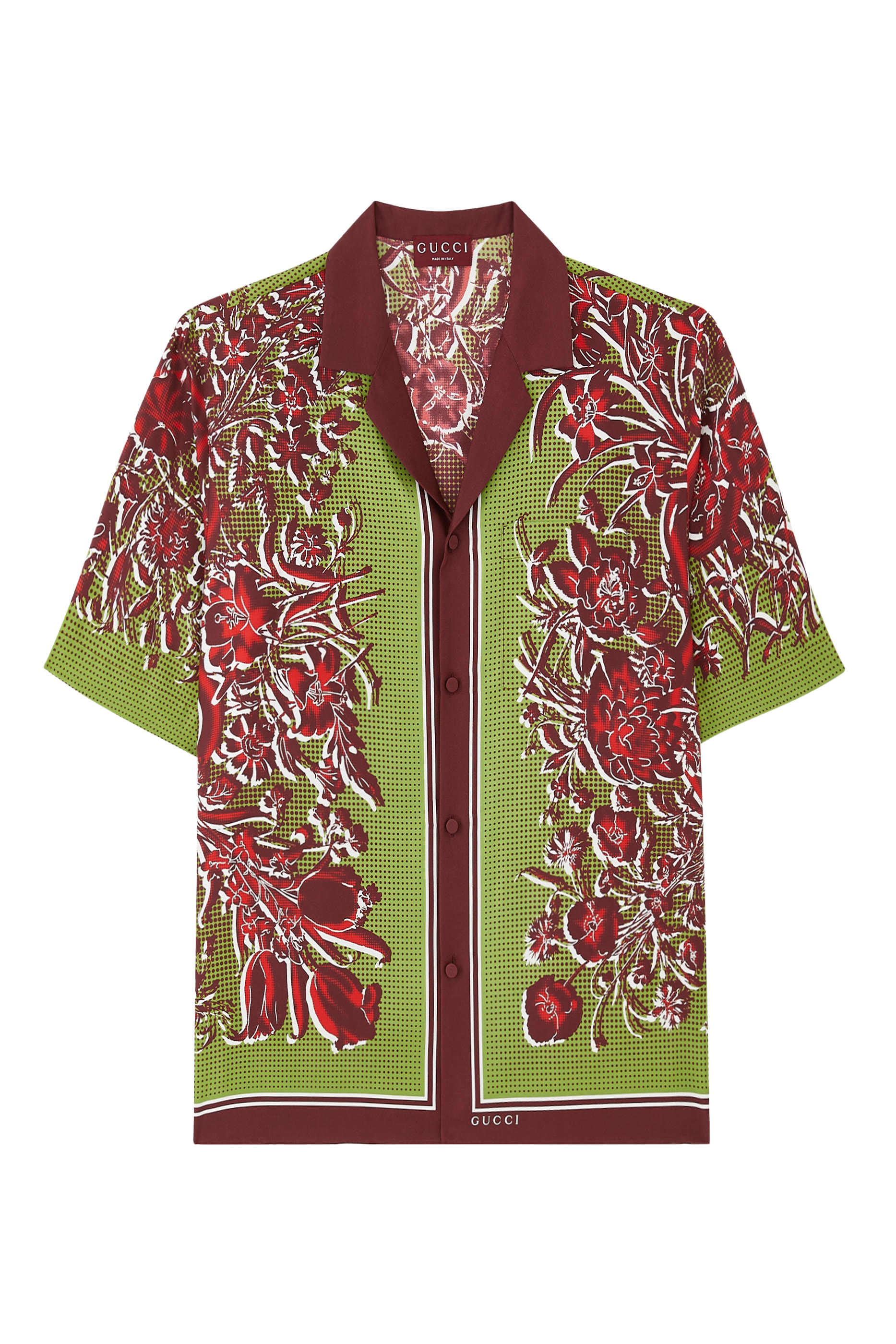 Printed Bowling Shirt
