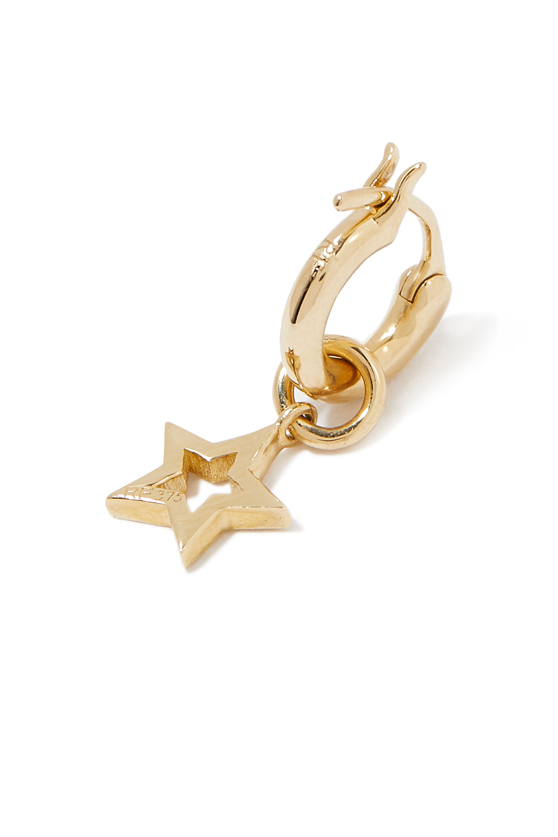 Star Diamond Single Dangly Earring