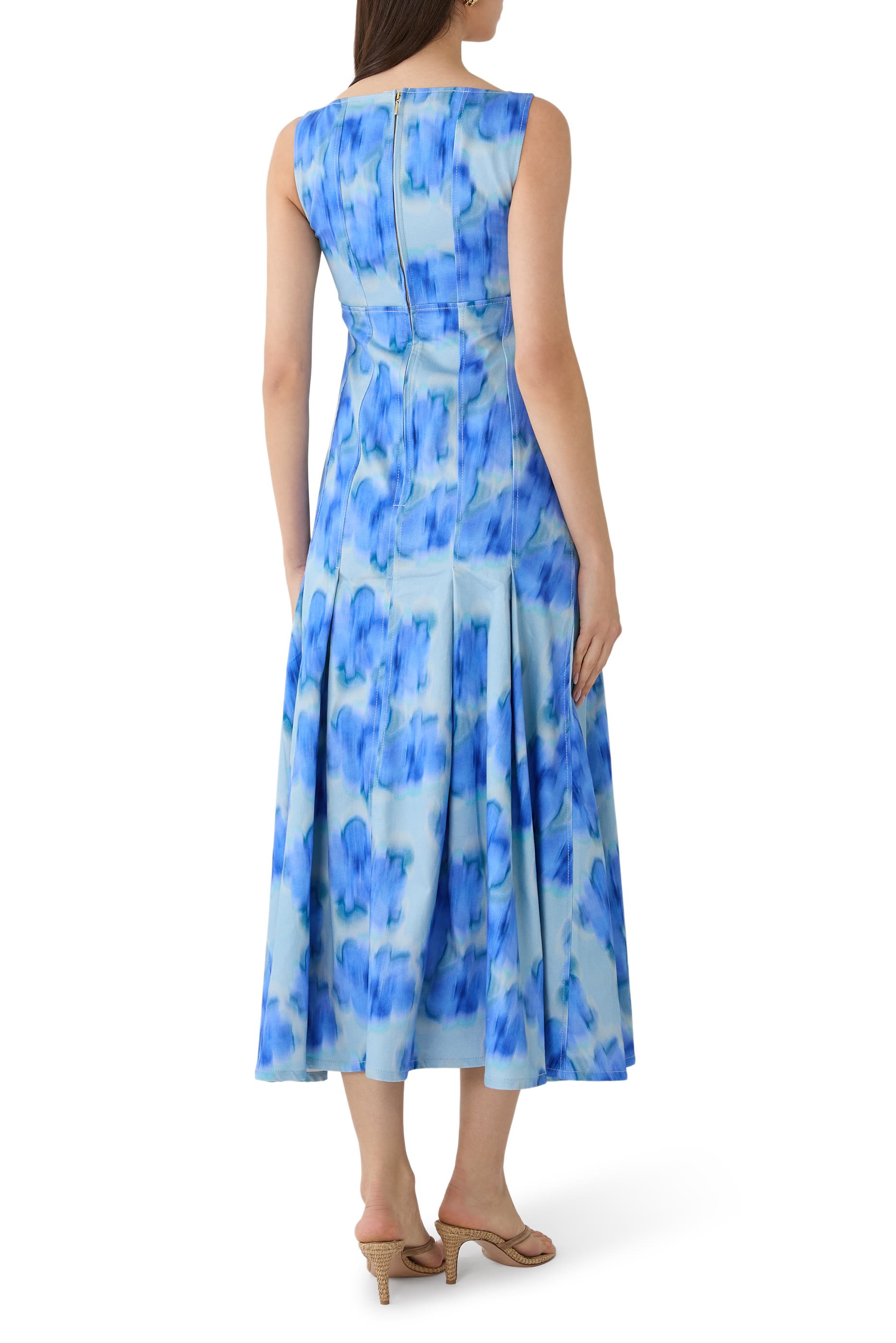 Charlie Pleated Midi Dress