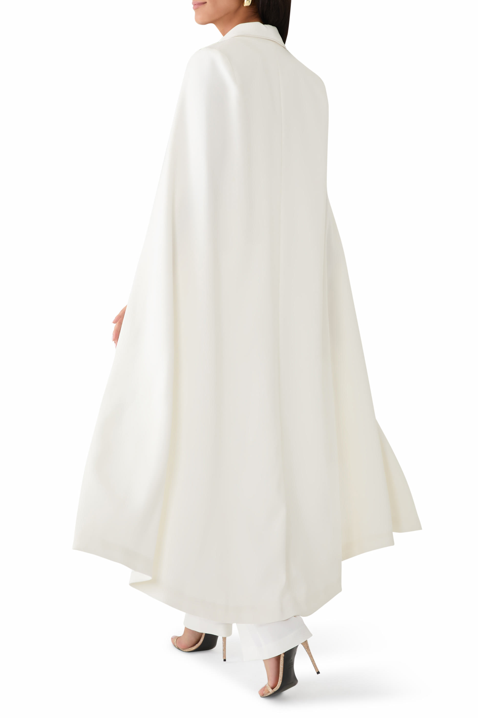 Esther Cape Sleeve Maxi Blazer