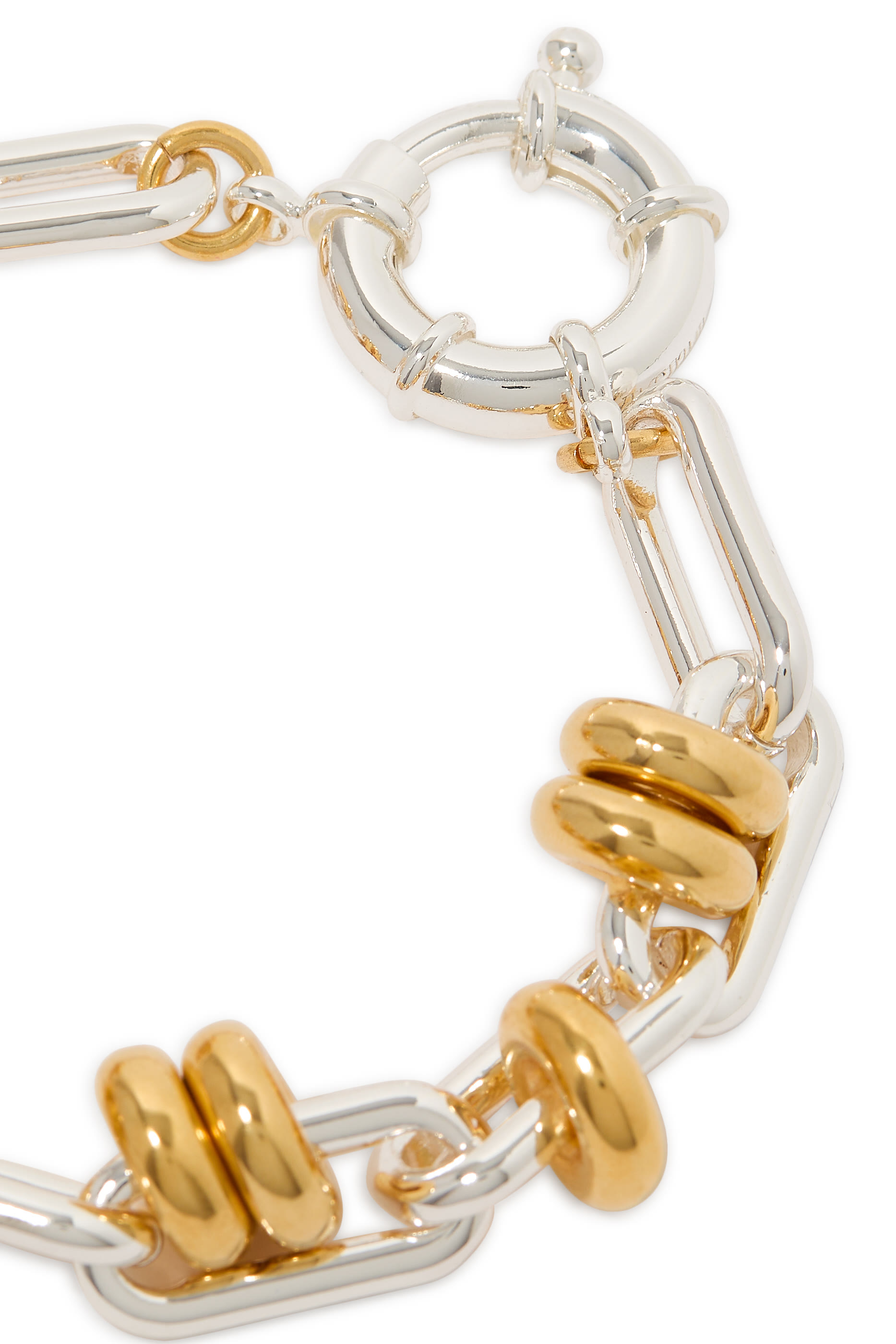 Two-Tone Knot Bracelet