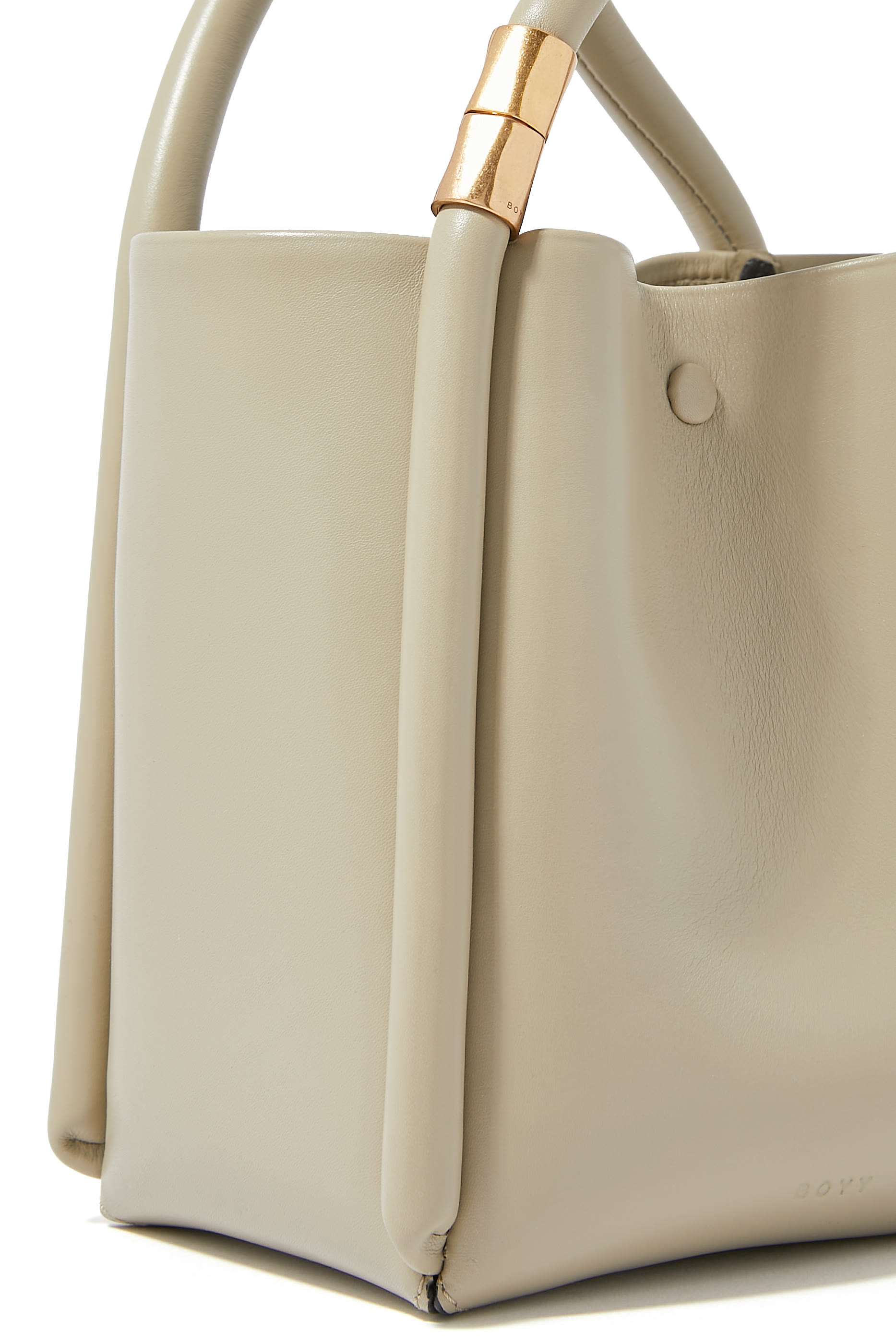 Lotus 14 Leather Top-Handle Bag