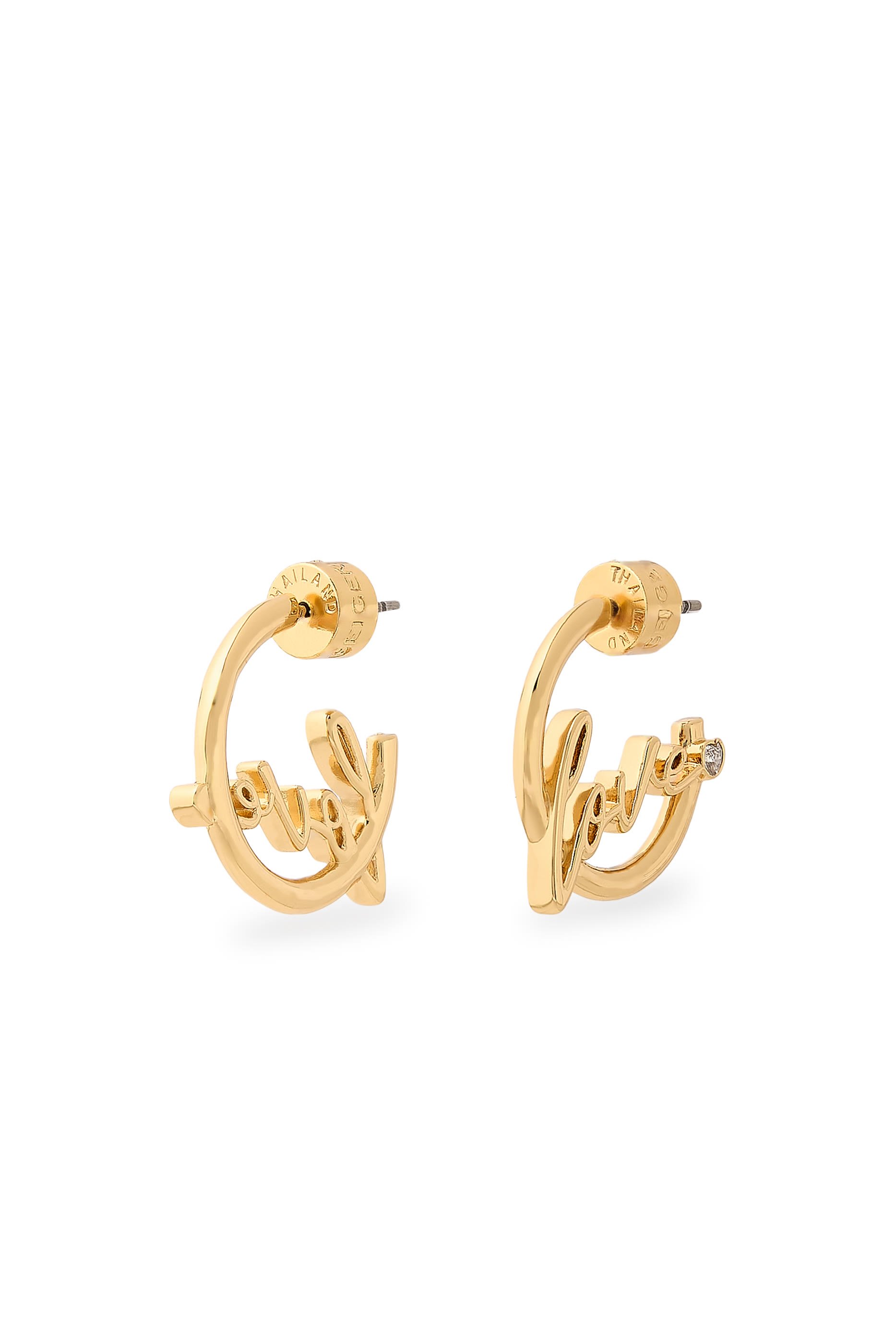  Small Love Hoop Earrings