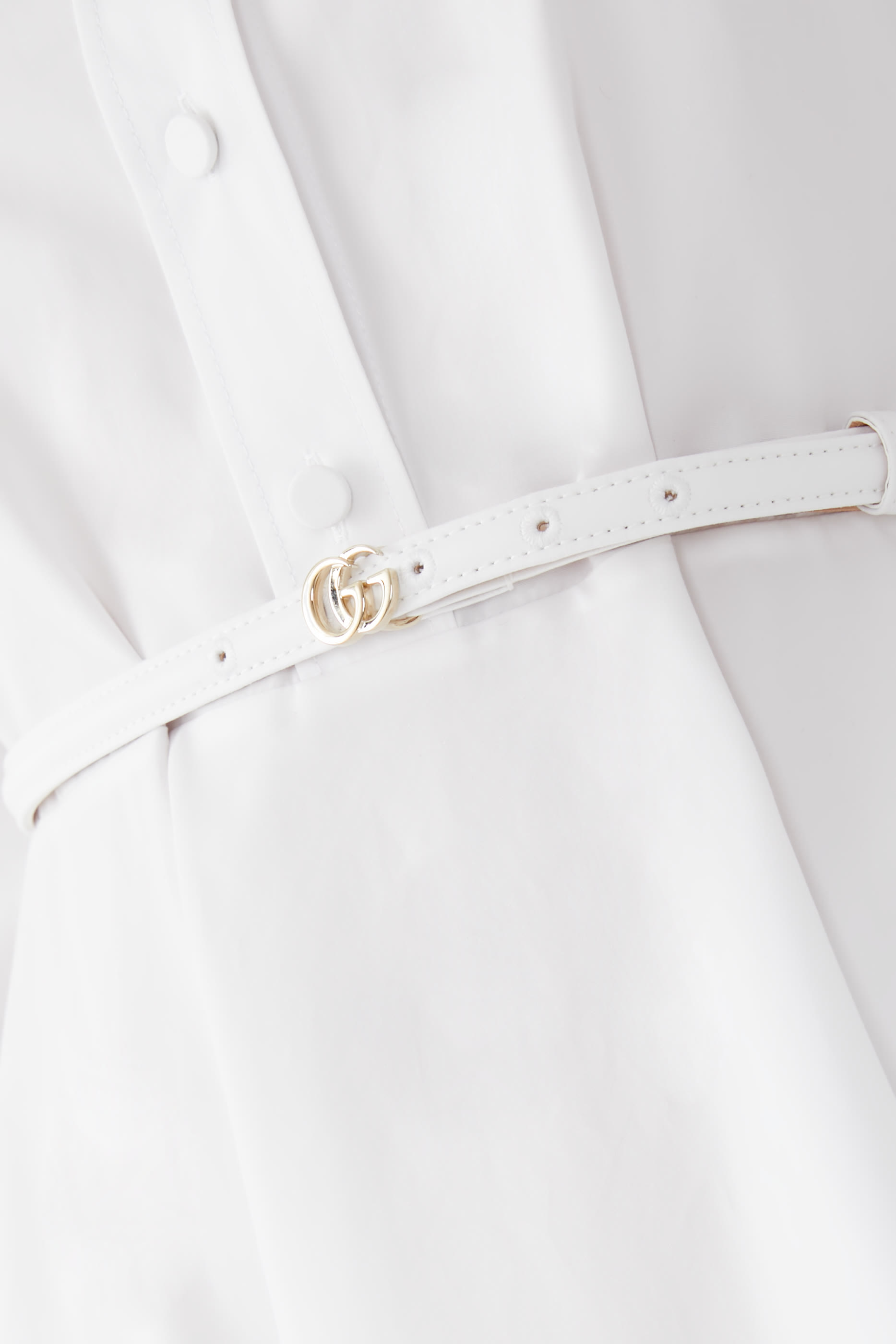 Embroidered Cotton Poplin Dress