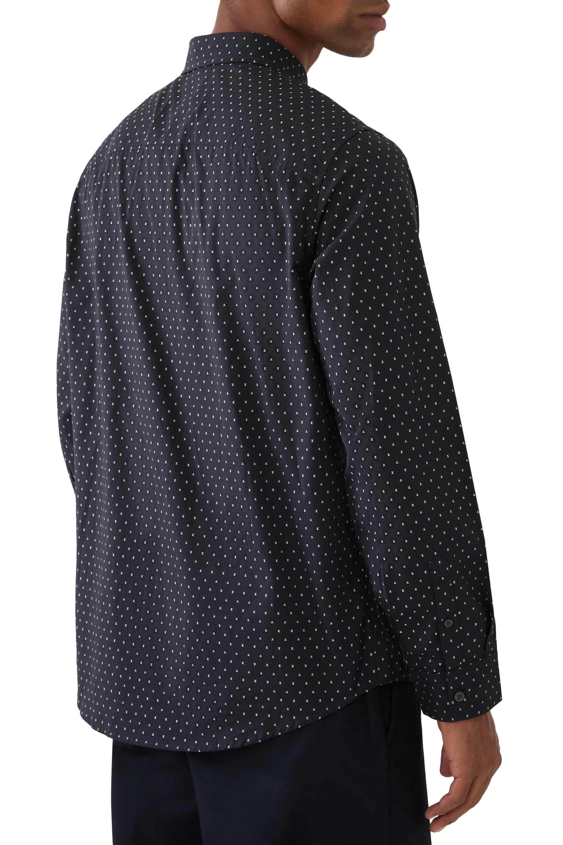 Cotton Jacquard Shirt