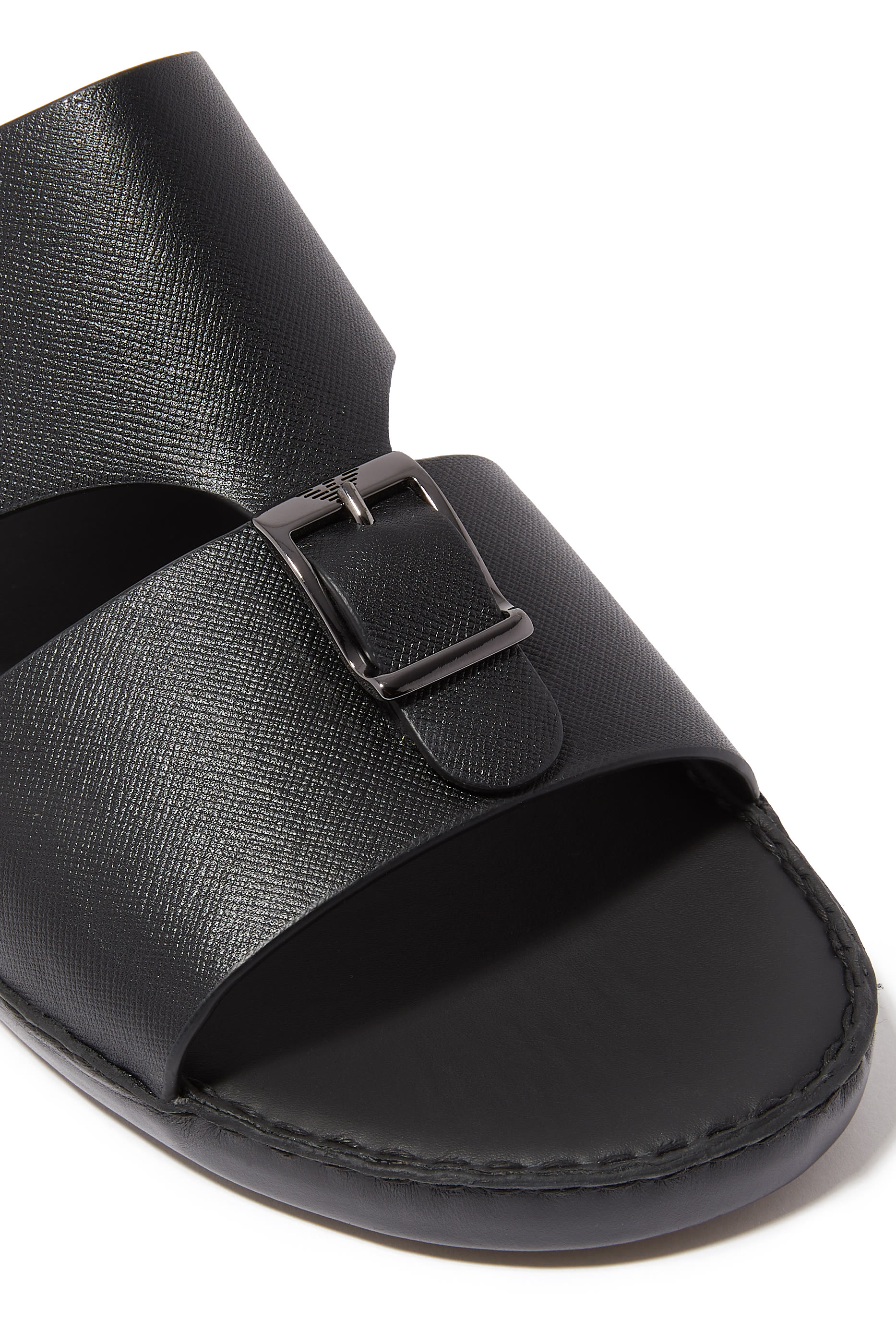 Arabic Buckle Detail Sandals