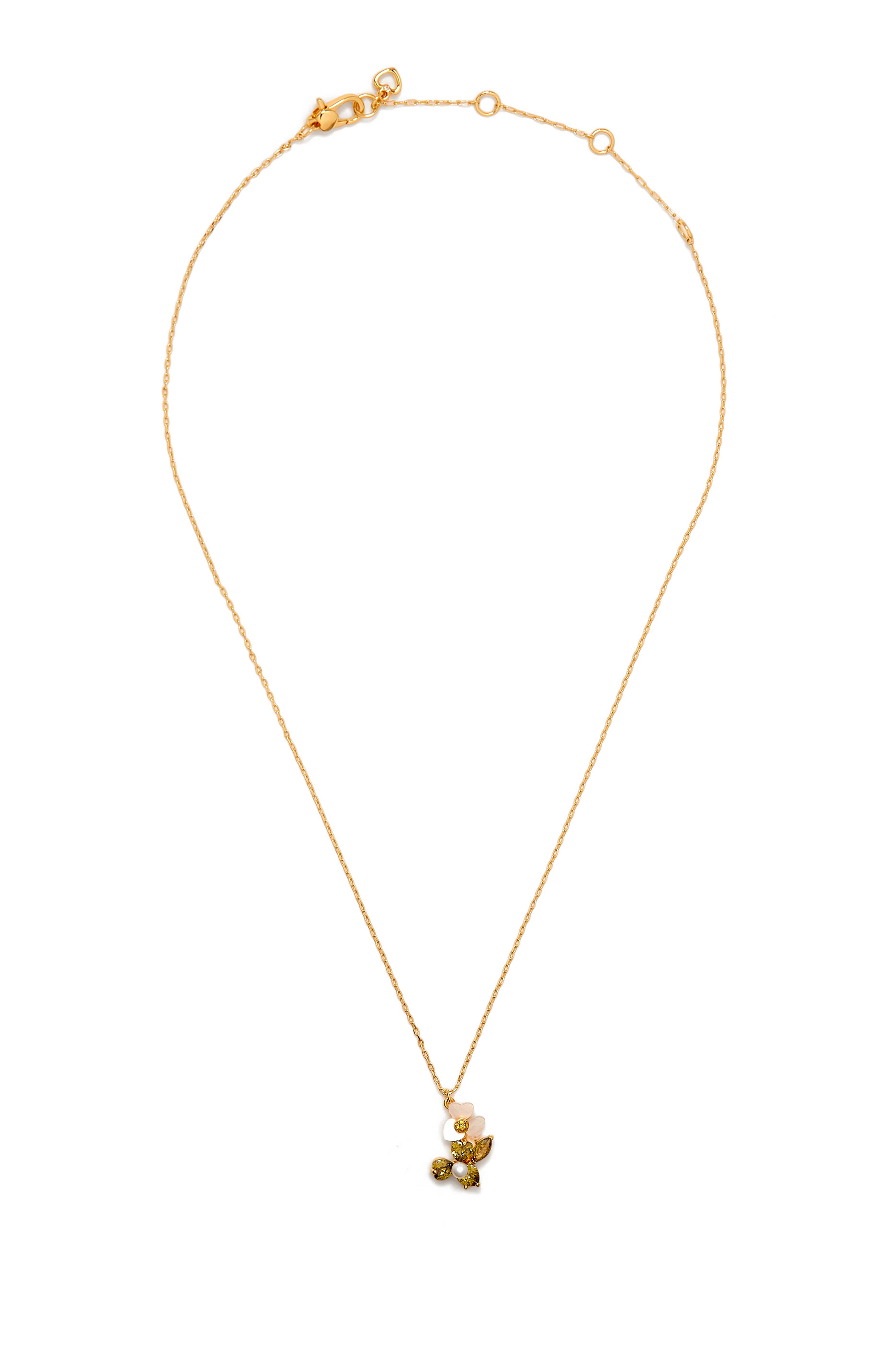 Precious Pansy Pendant