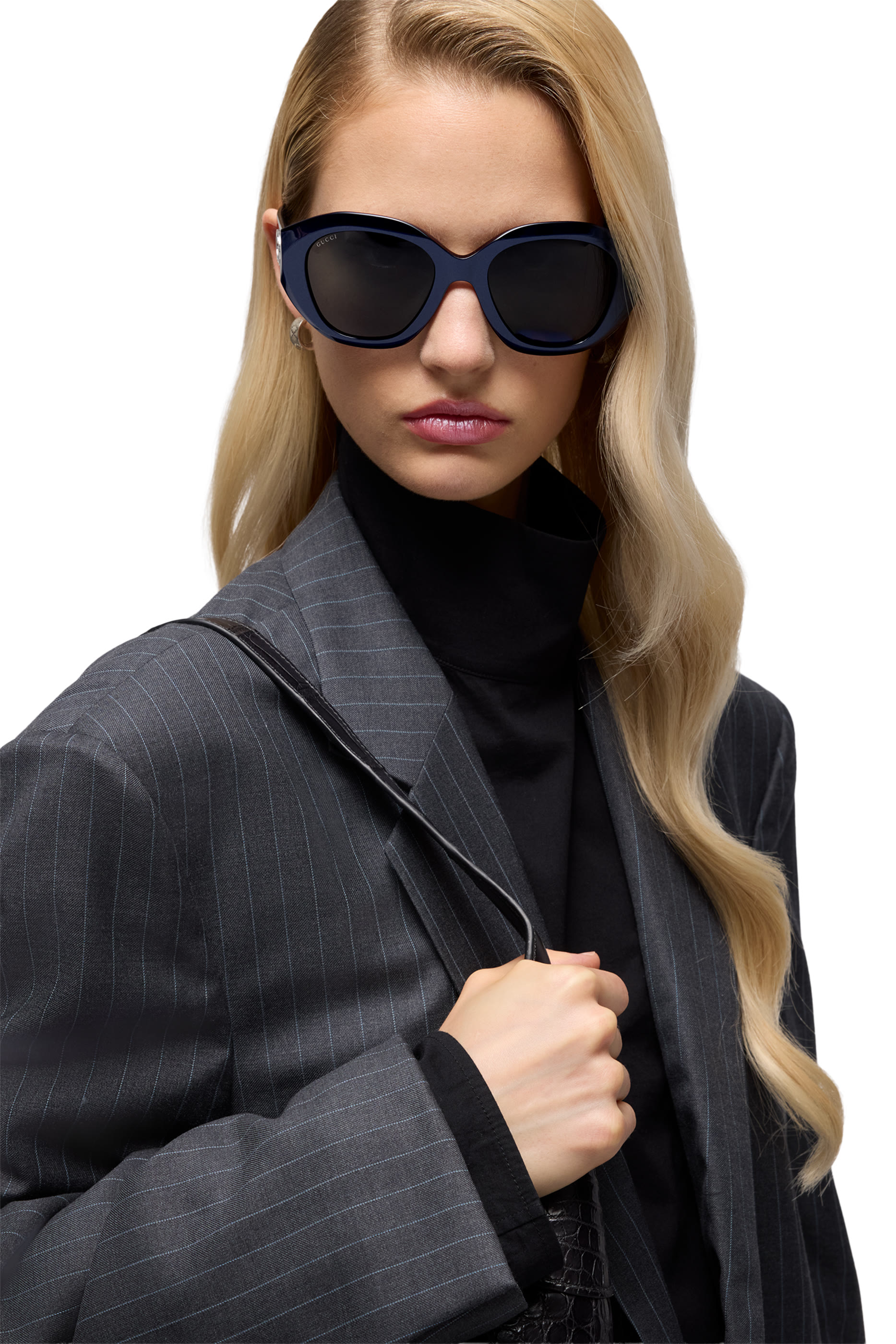 Geometric-Frame Sunglasses