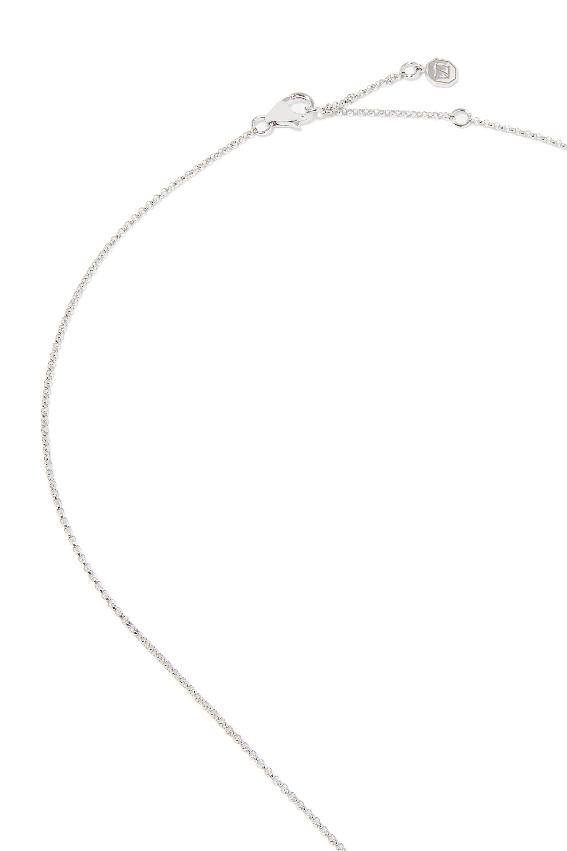Junonia Necklace, 18k White Gold