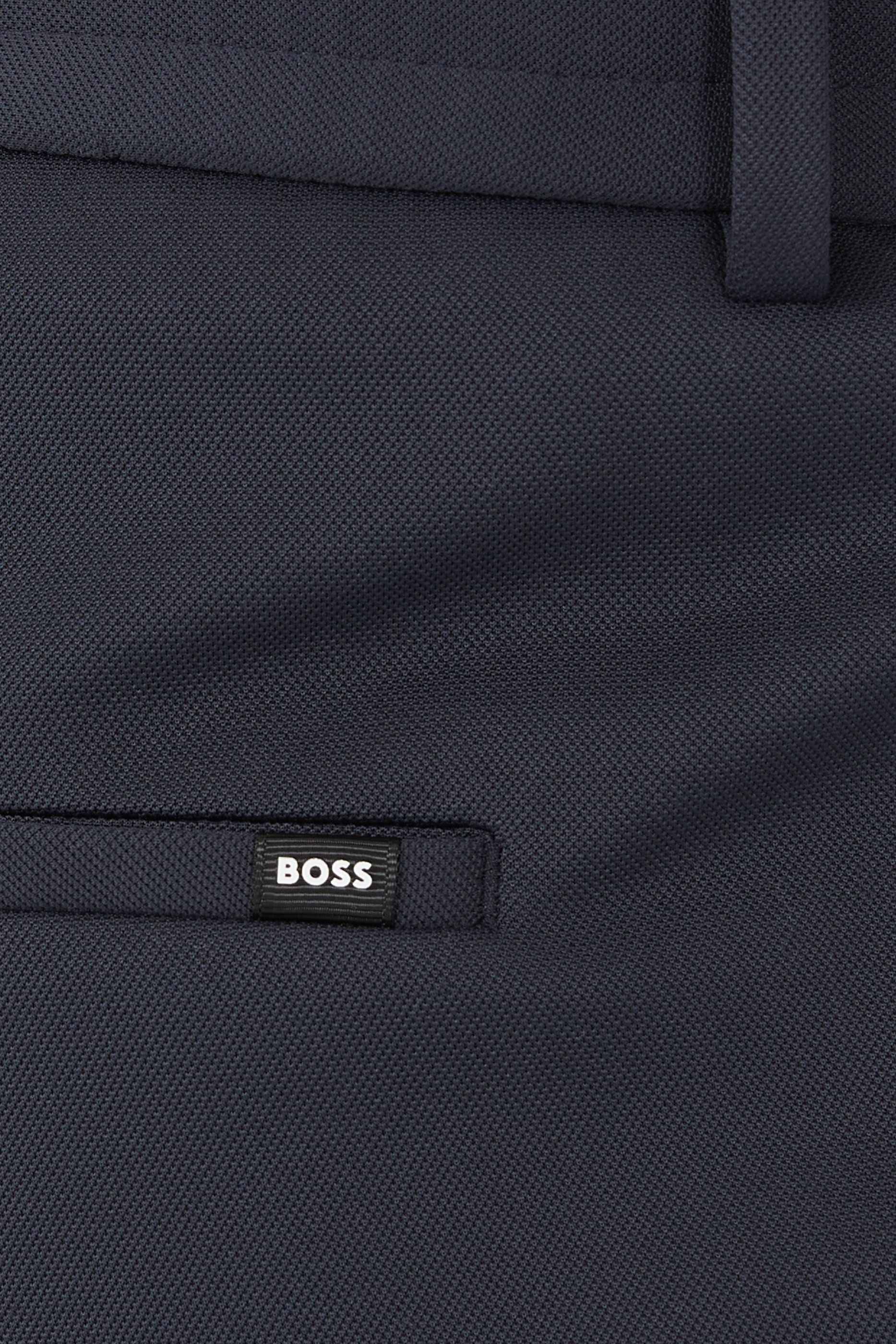 Slim Fit Stretch Cotton Trousers