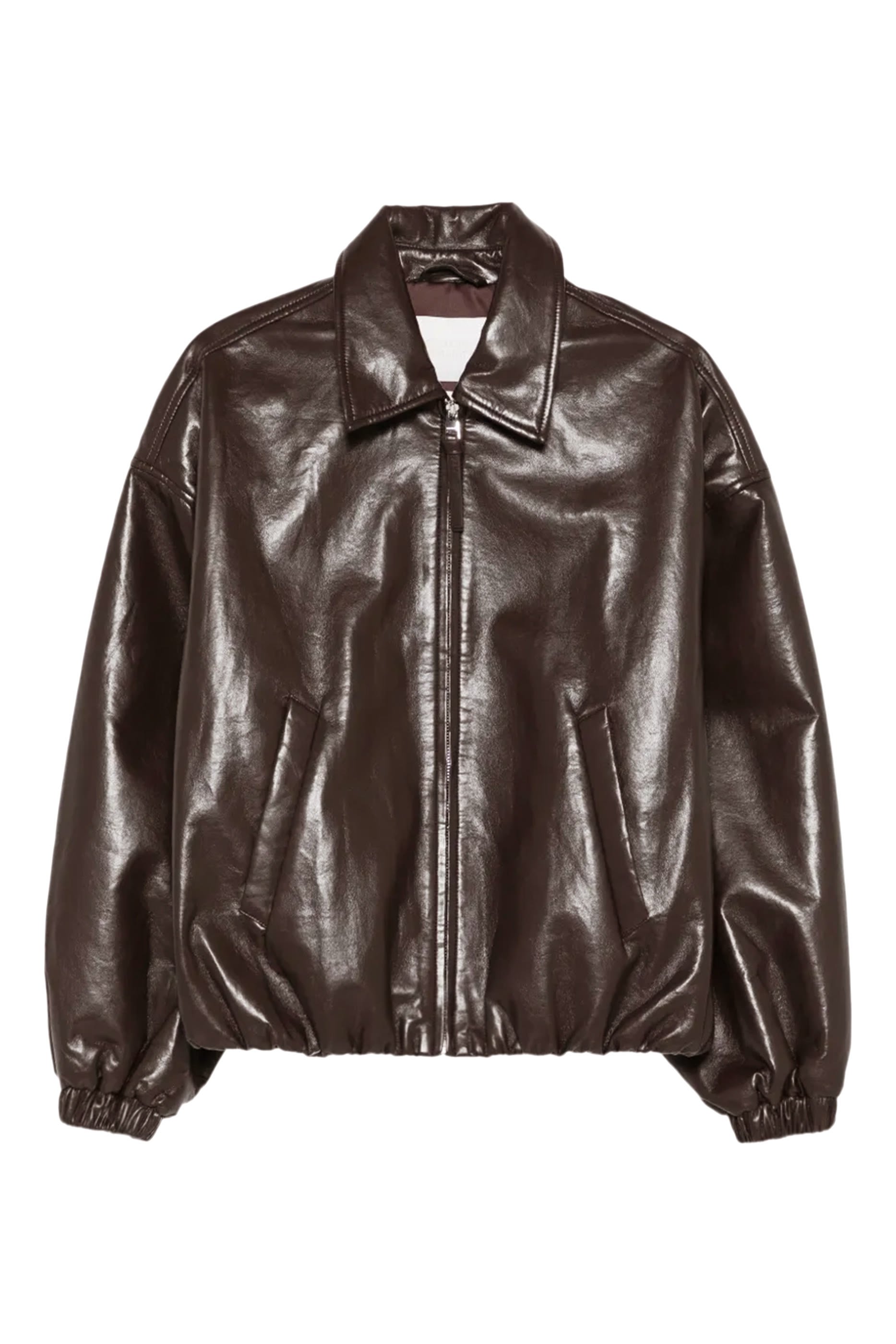 Bubble Hem Bomber Jacket