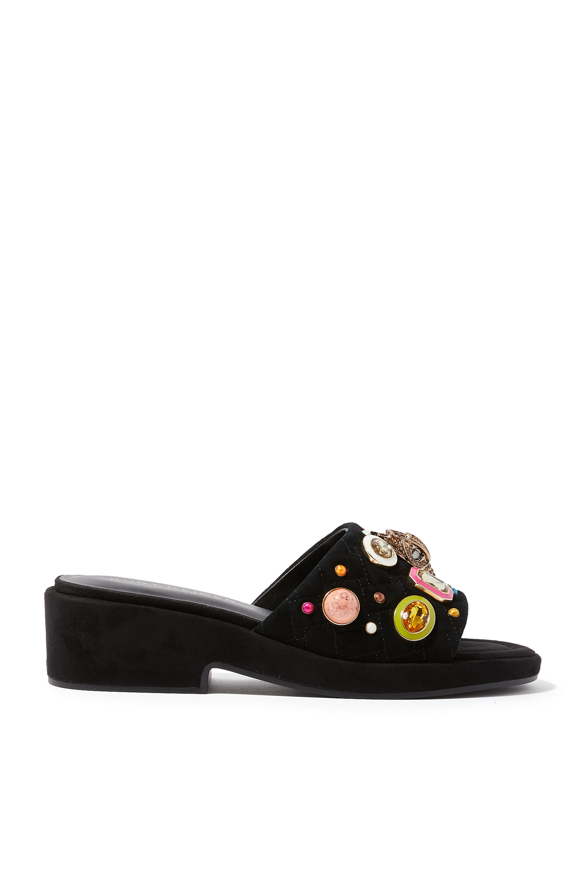 Multi Gem 50 Flatform Sandals