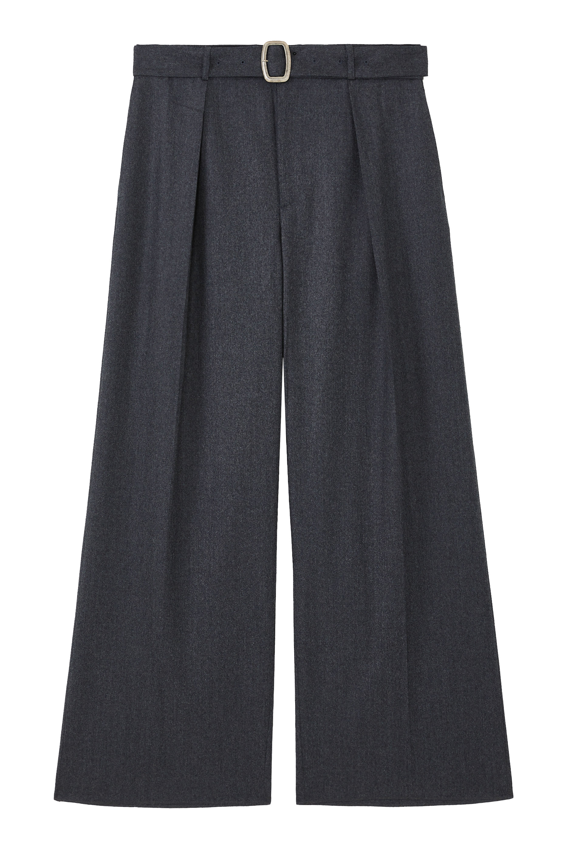 Wool Wide Leg Pants