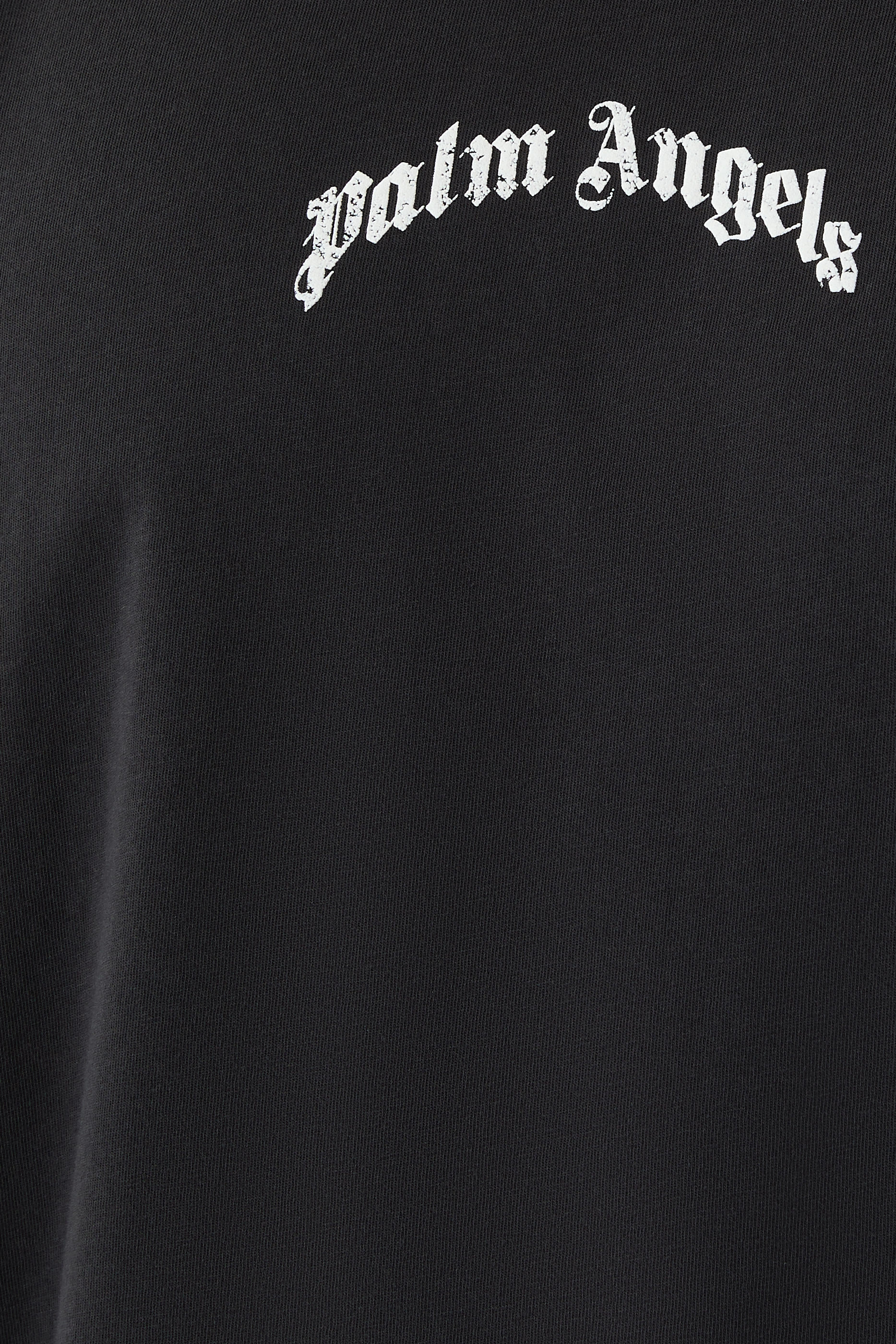 Curved Logo Oversized T-Shirt