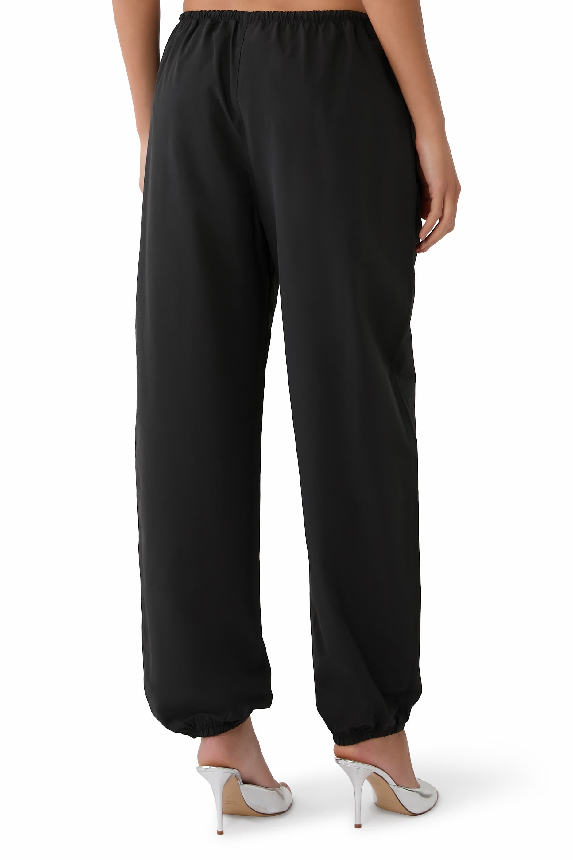 Mid-Rise Track Pant with Crystal Drawcord 