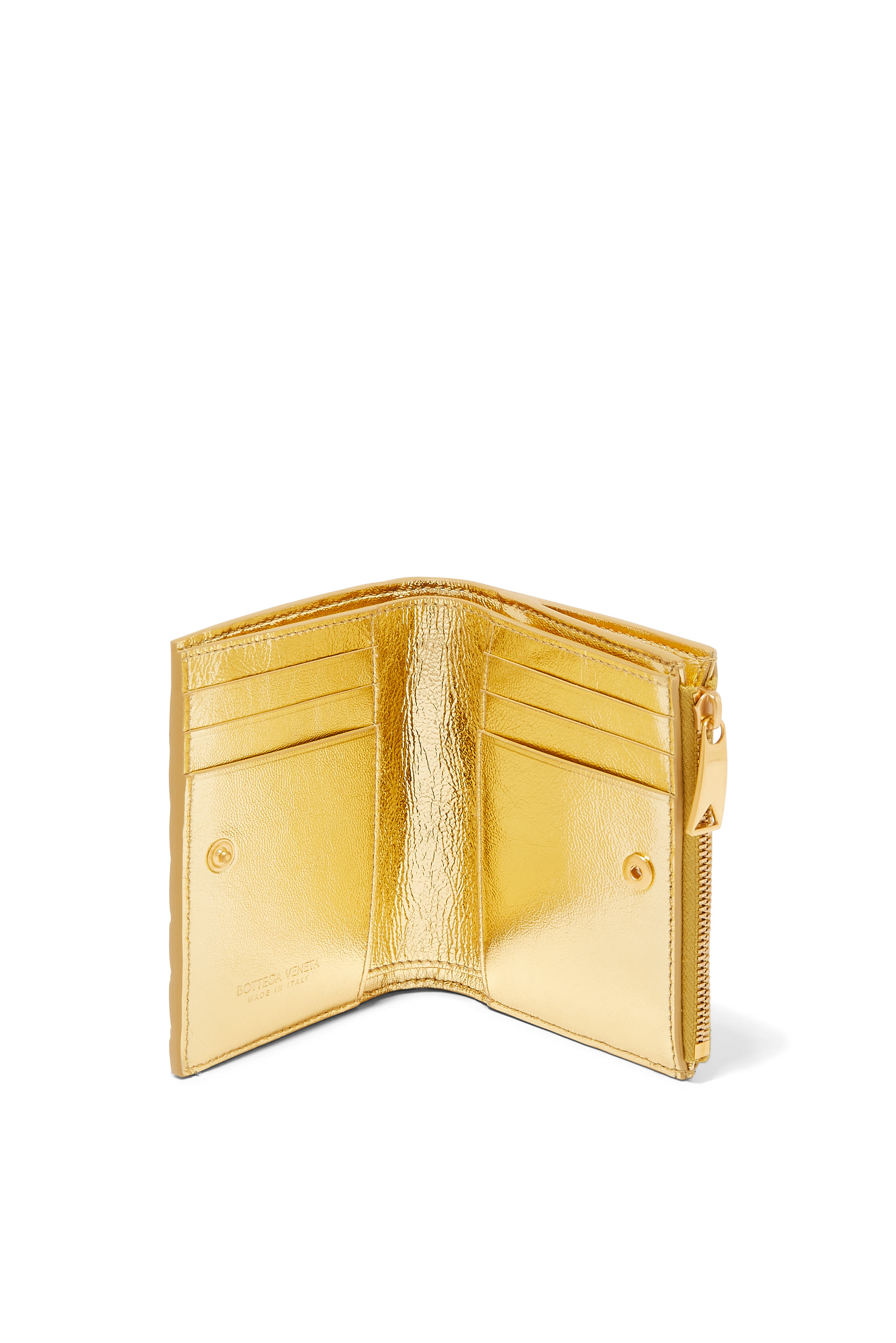 Bi-Fold Small Zip Wallet