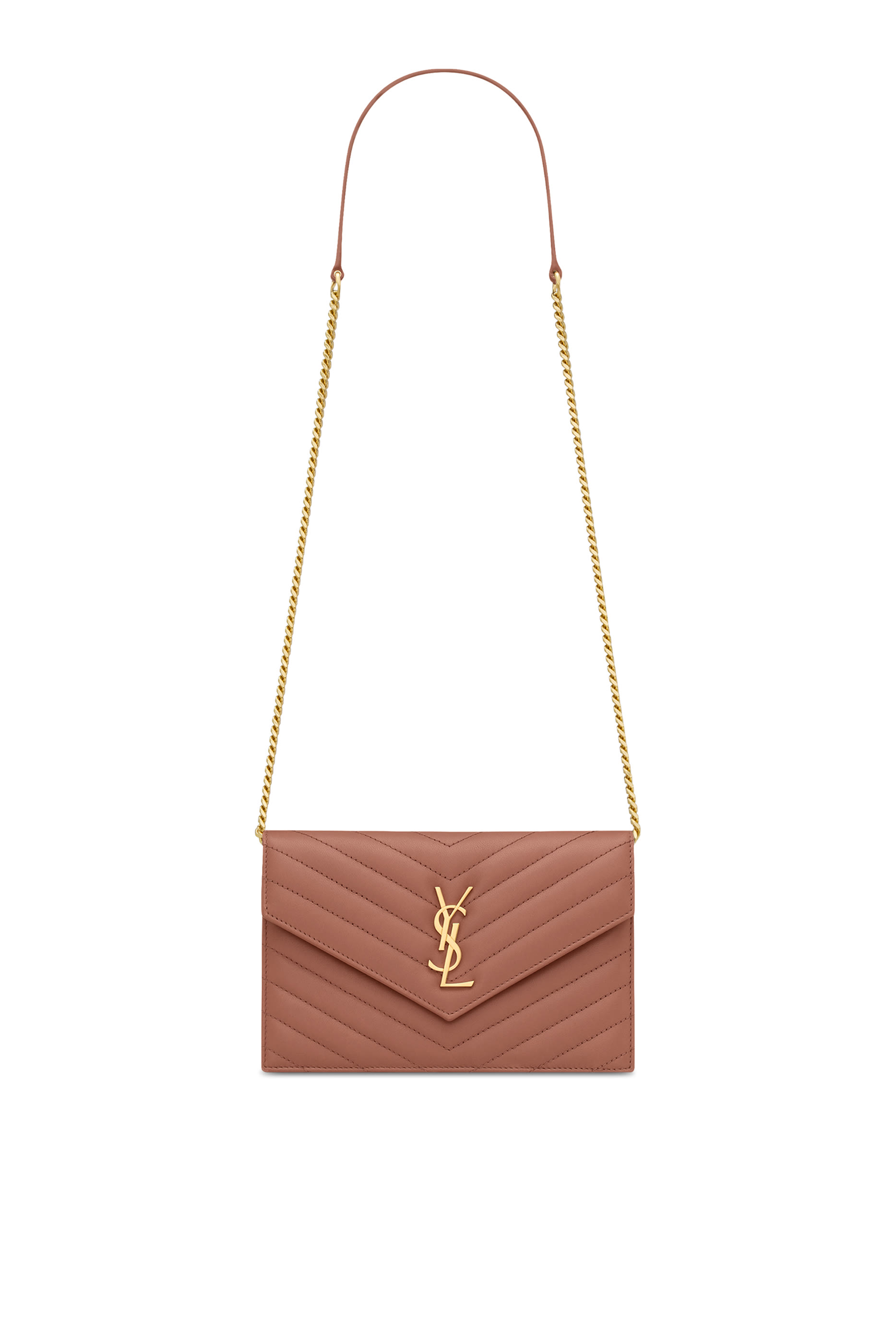 Cassandre Envelope Chain Wallet in Lambskin 