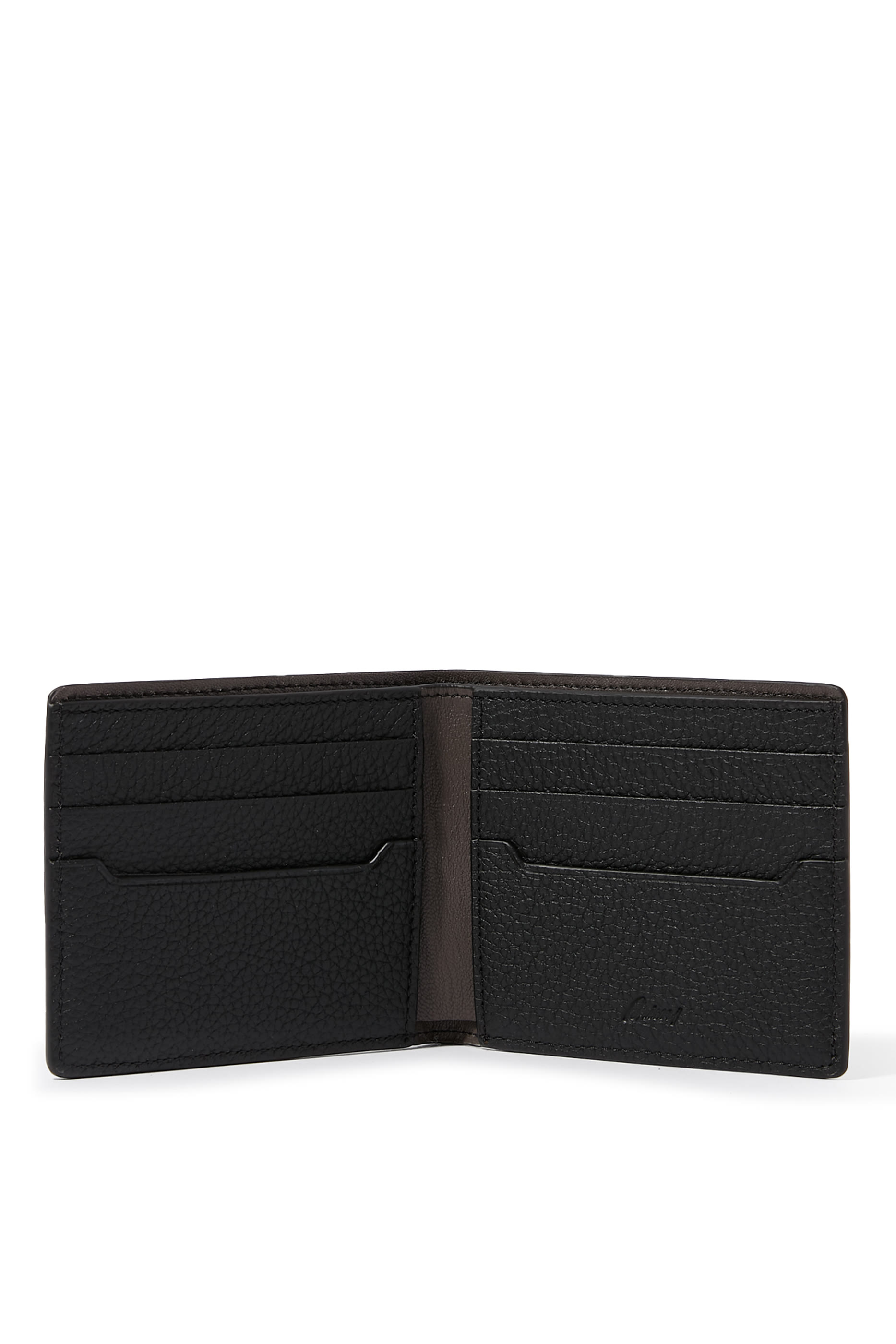 Grained Leather Wallet