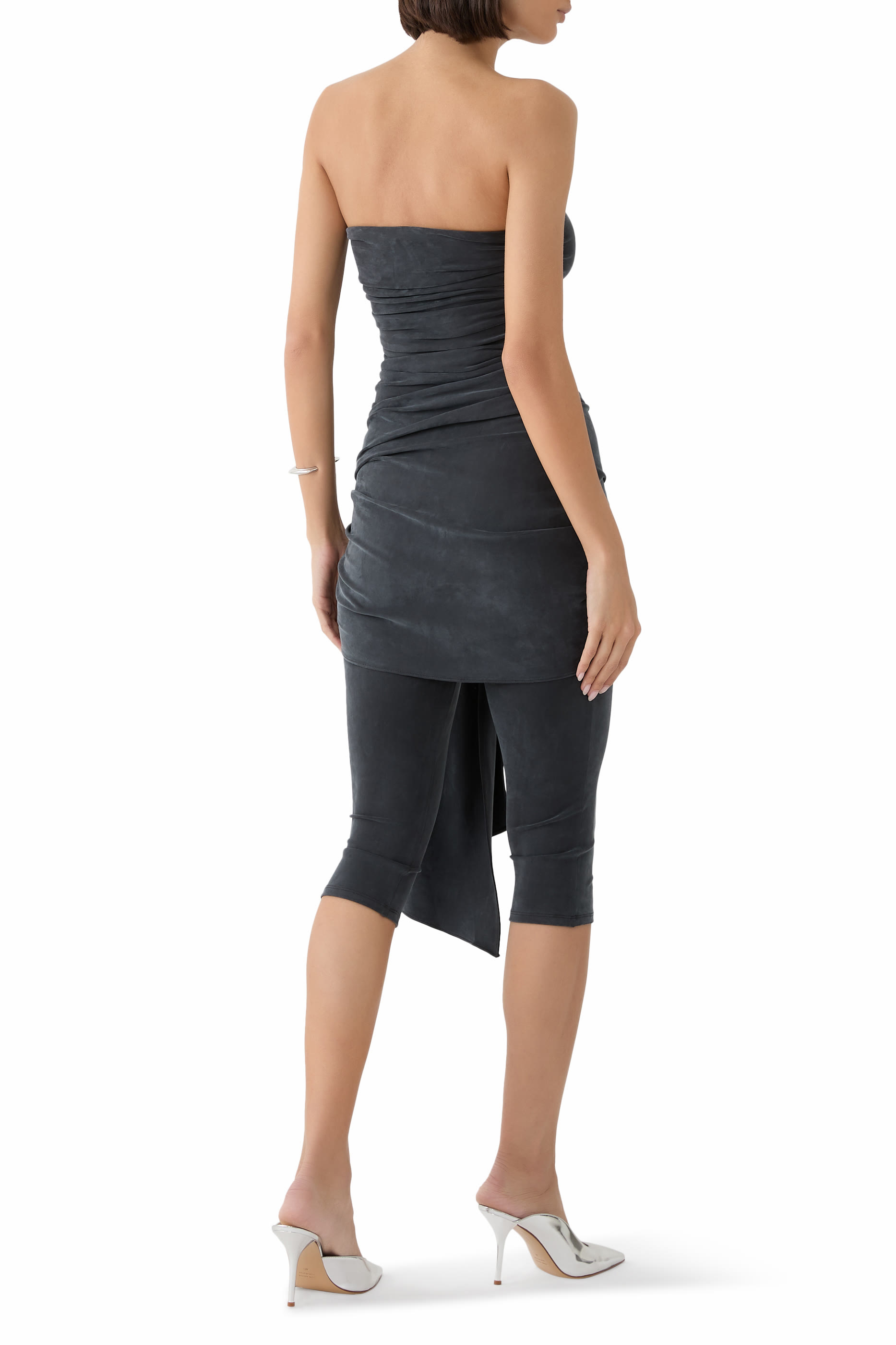 Pre-Styled Wrap Catsuit