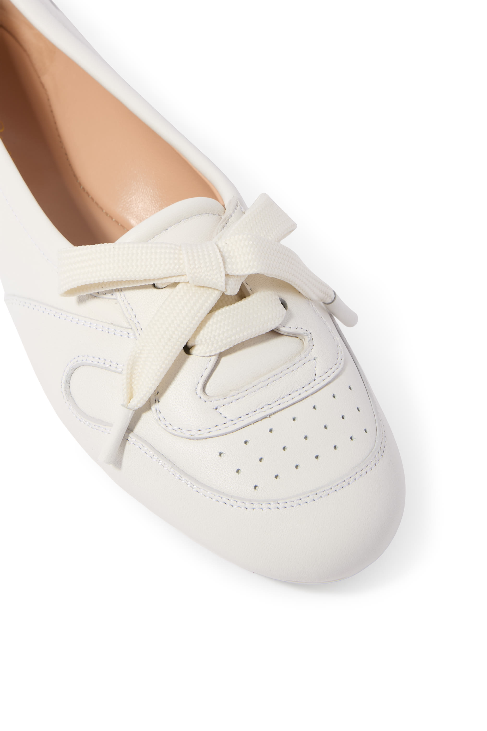 Vault Lace Up Ballerinas