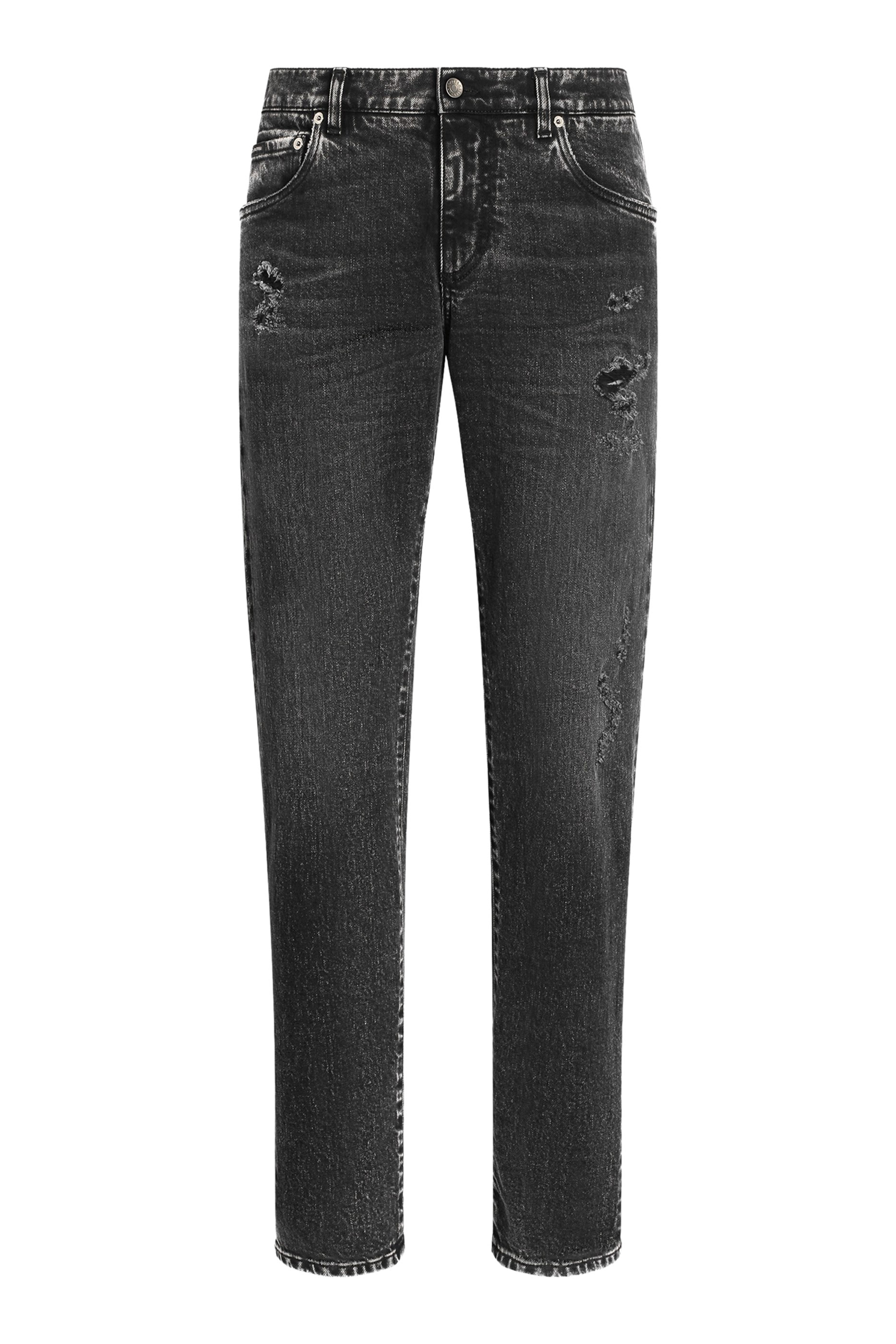 Slim-Fit Stretch Cotton Jeans