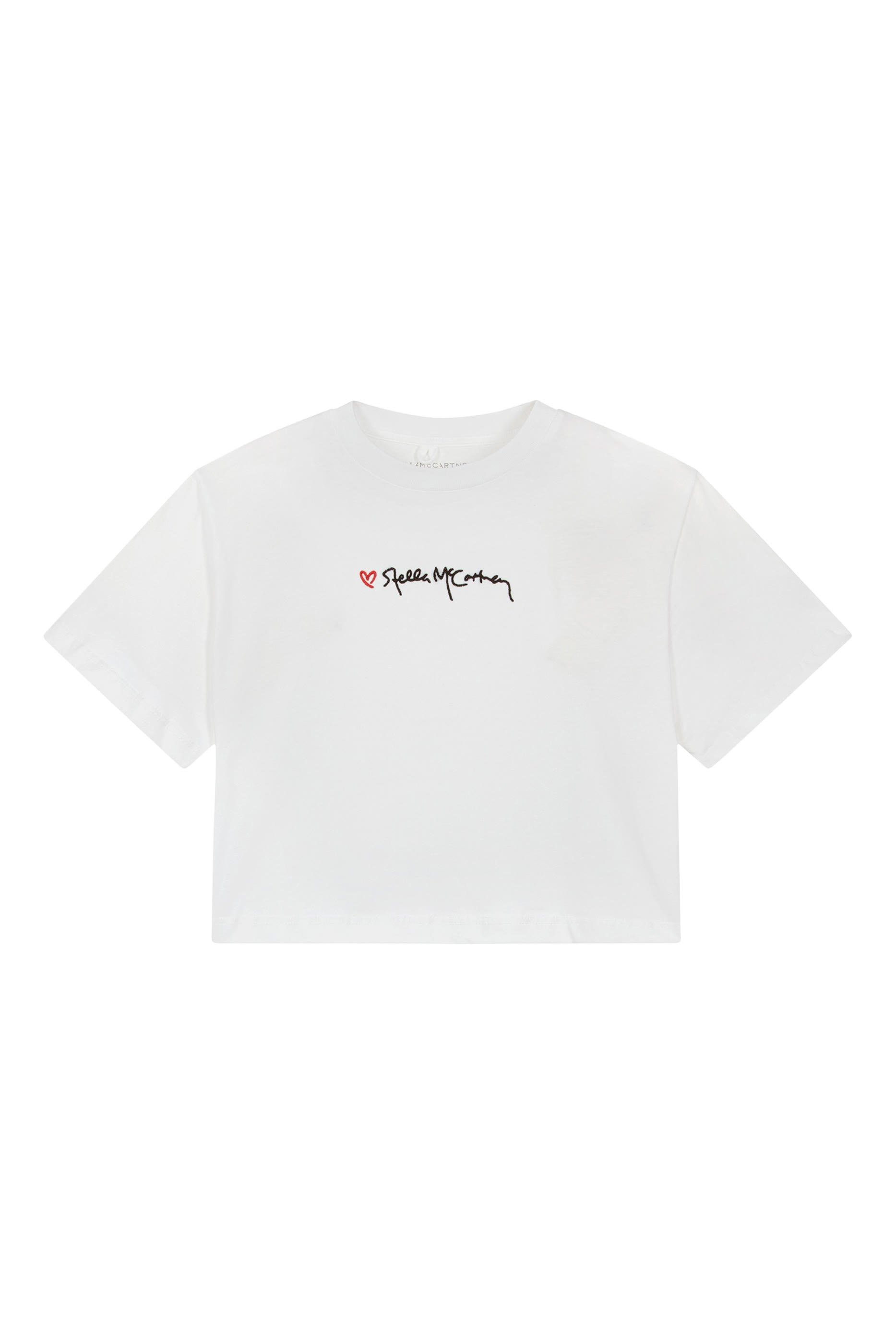  Kids Logo Cotton T-Shirt 