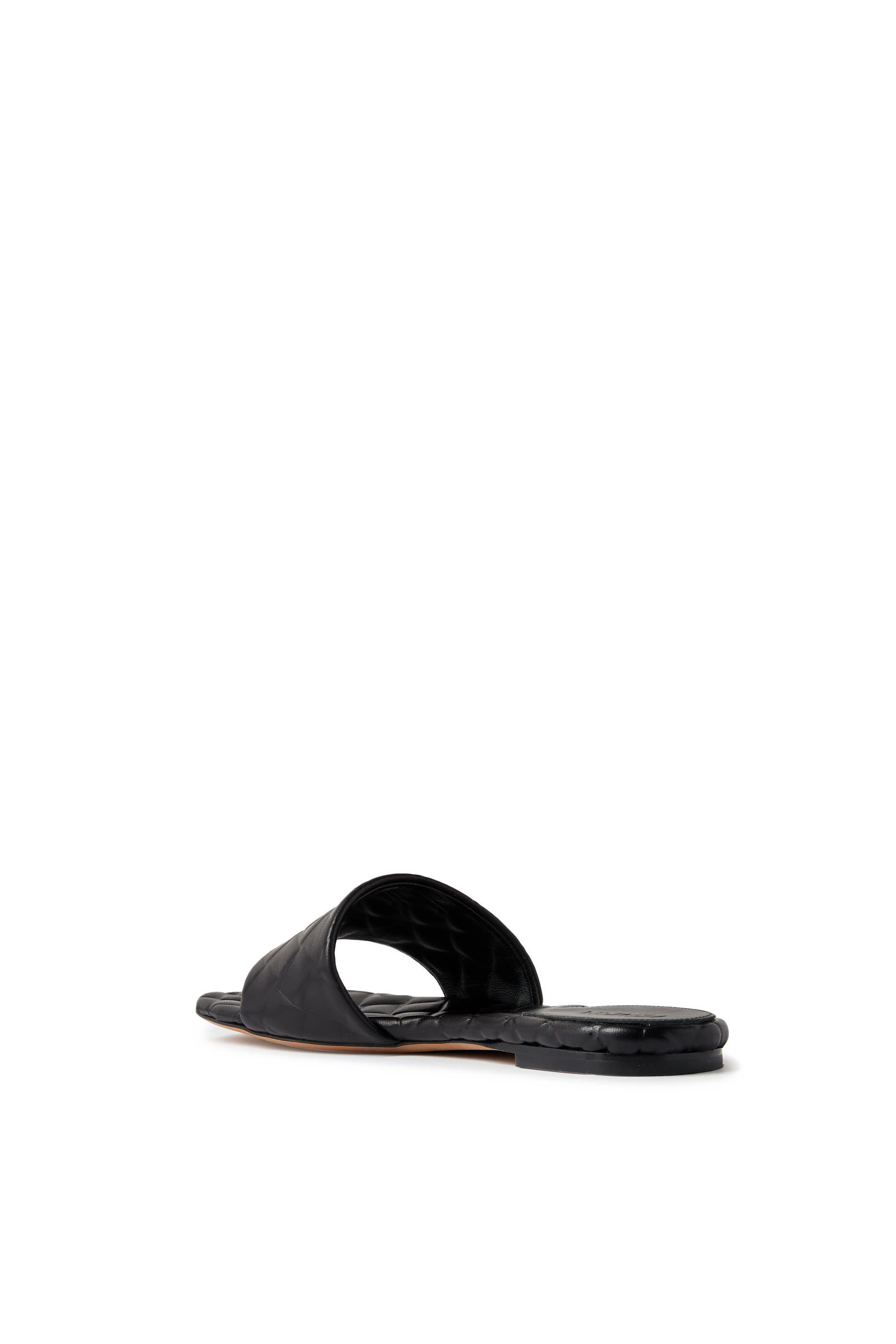 Amy Flat Leather Mules