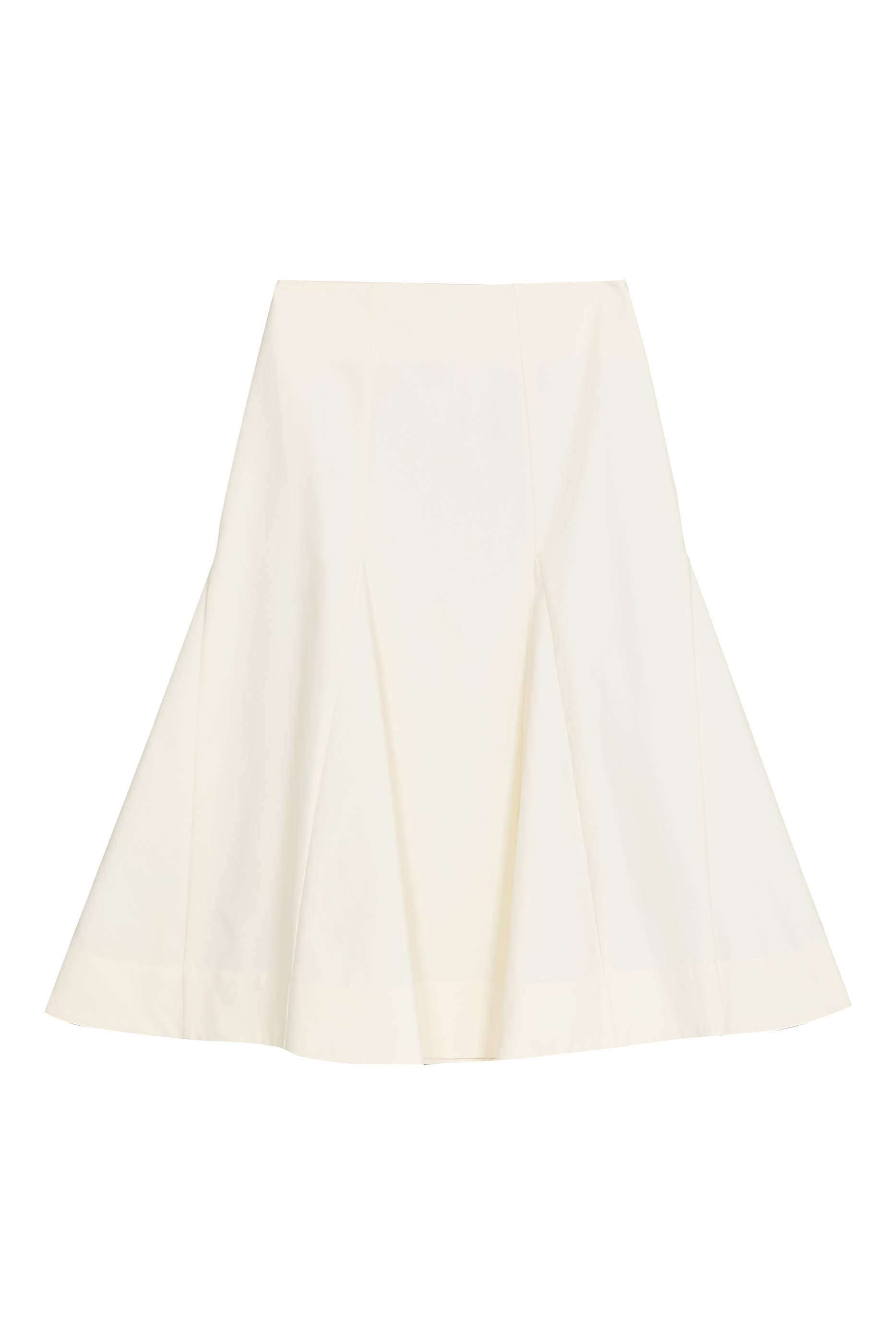 Sculptural Cotton Skirt