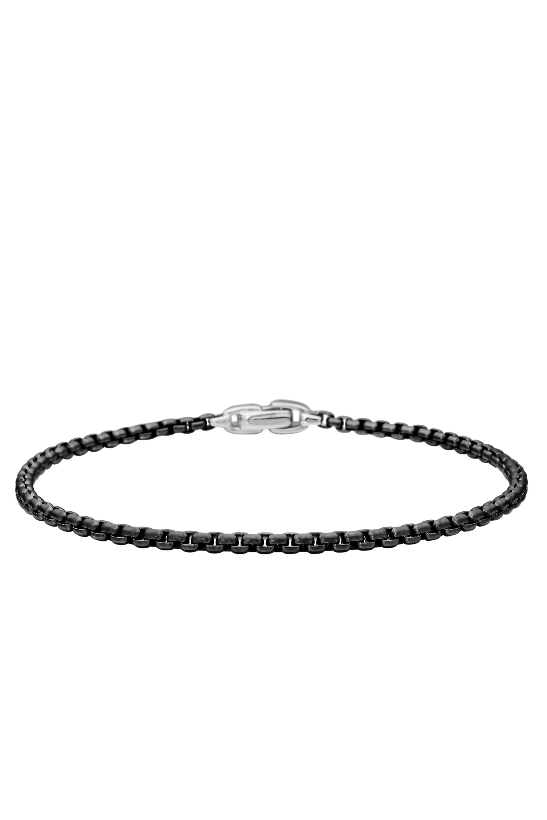 Buy David Yurman Box Chain Bracelet, Stainless Steel and Sterling