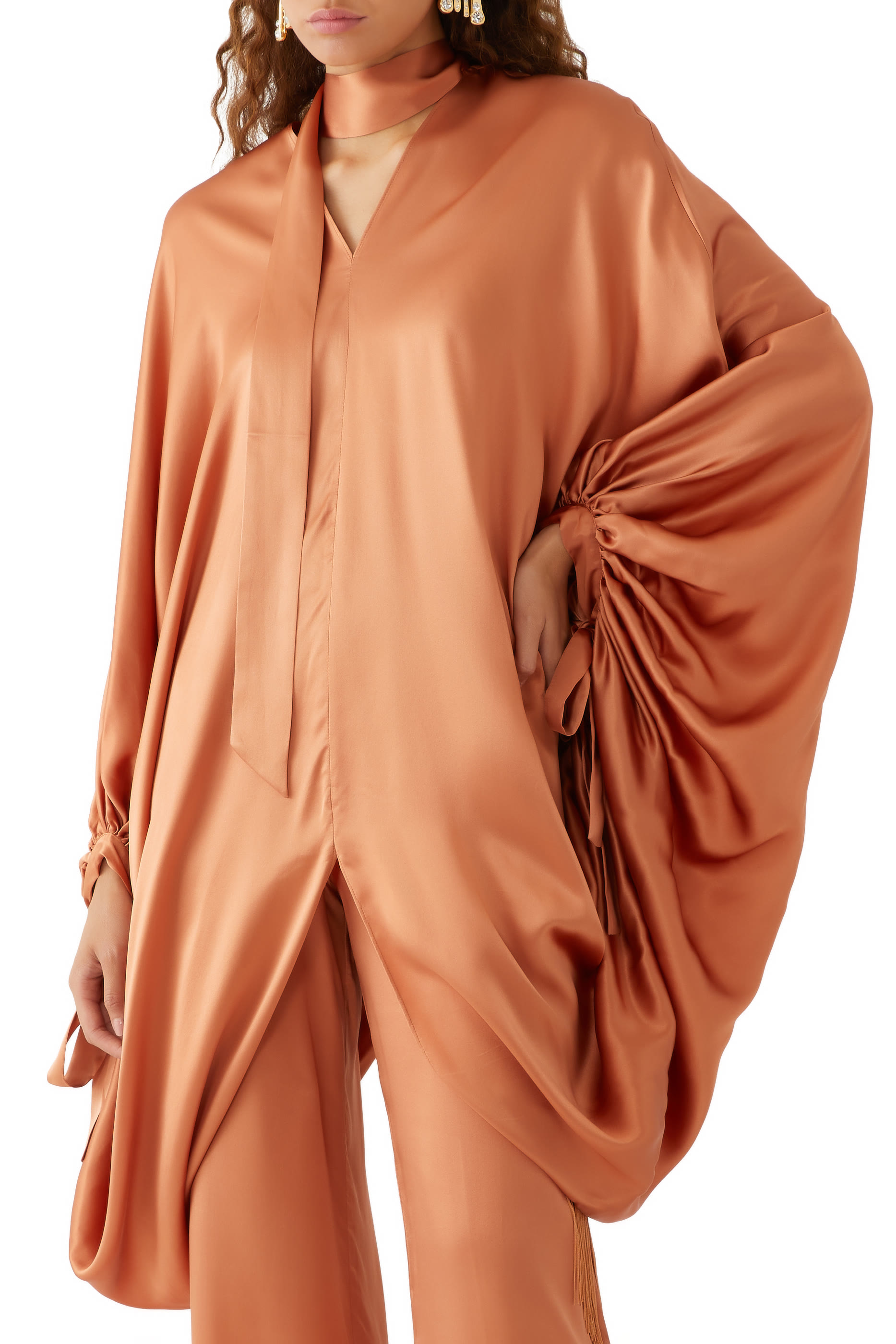 Mini Azores Satin Kaftan