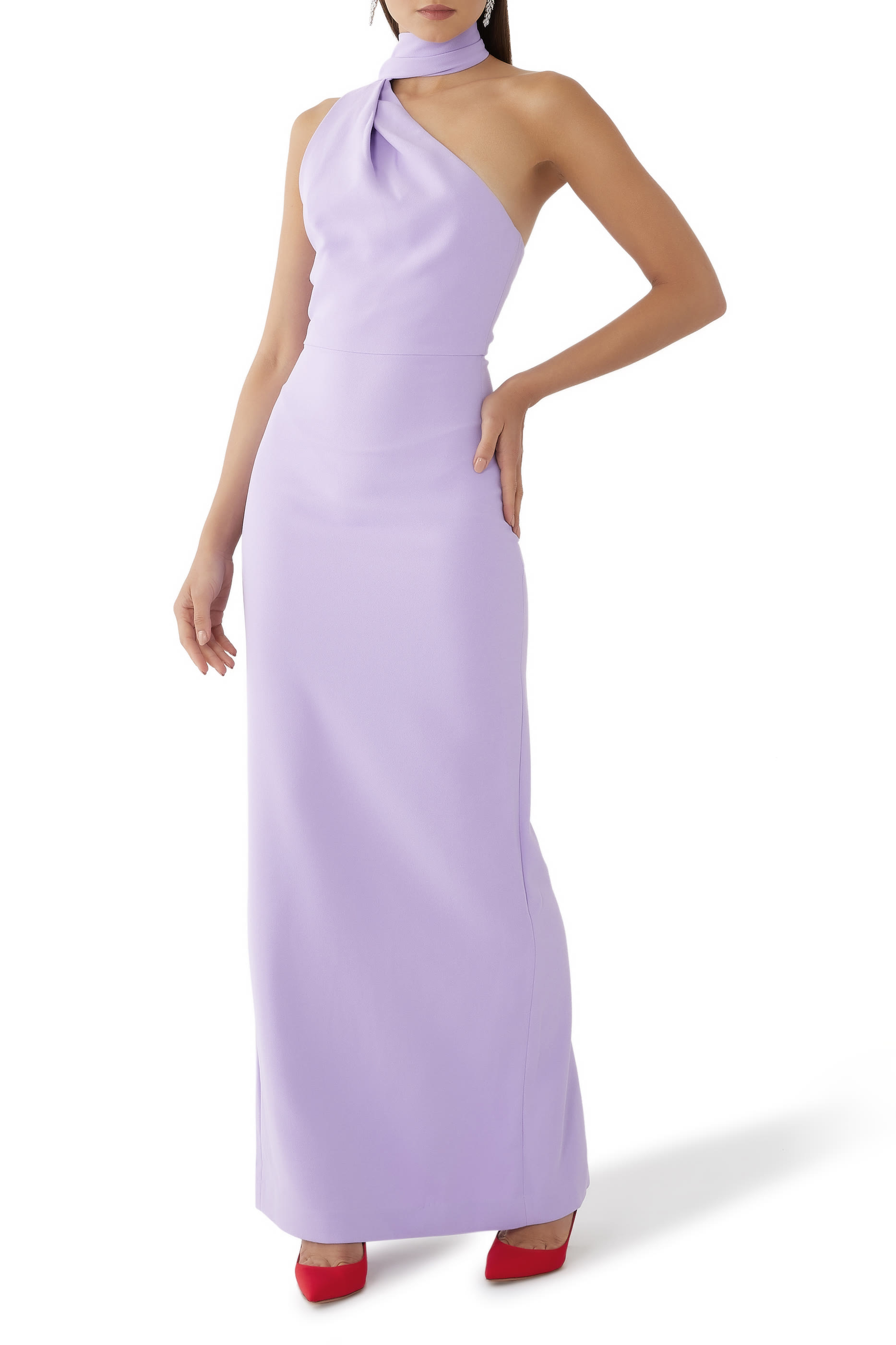 Demi One-Shoulder Maxi Dress