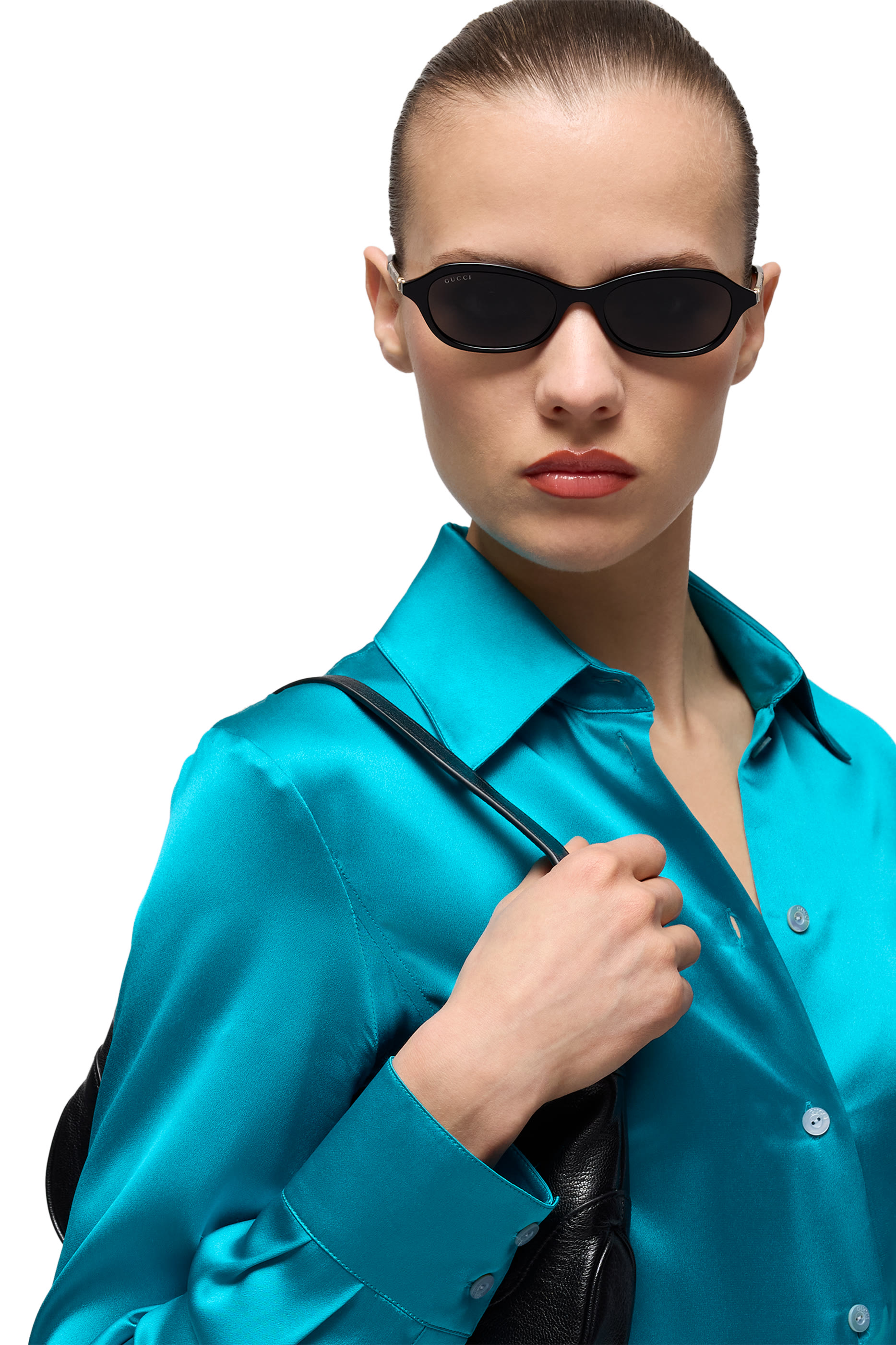  Oval Frame Sunglasses 