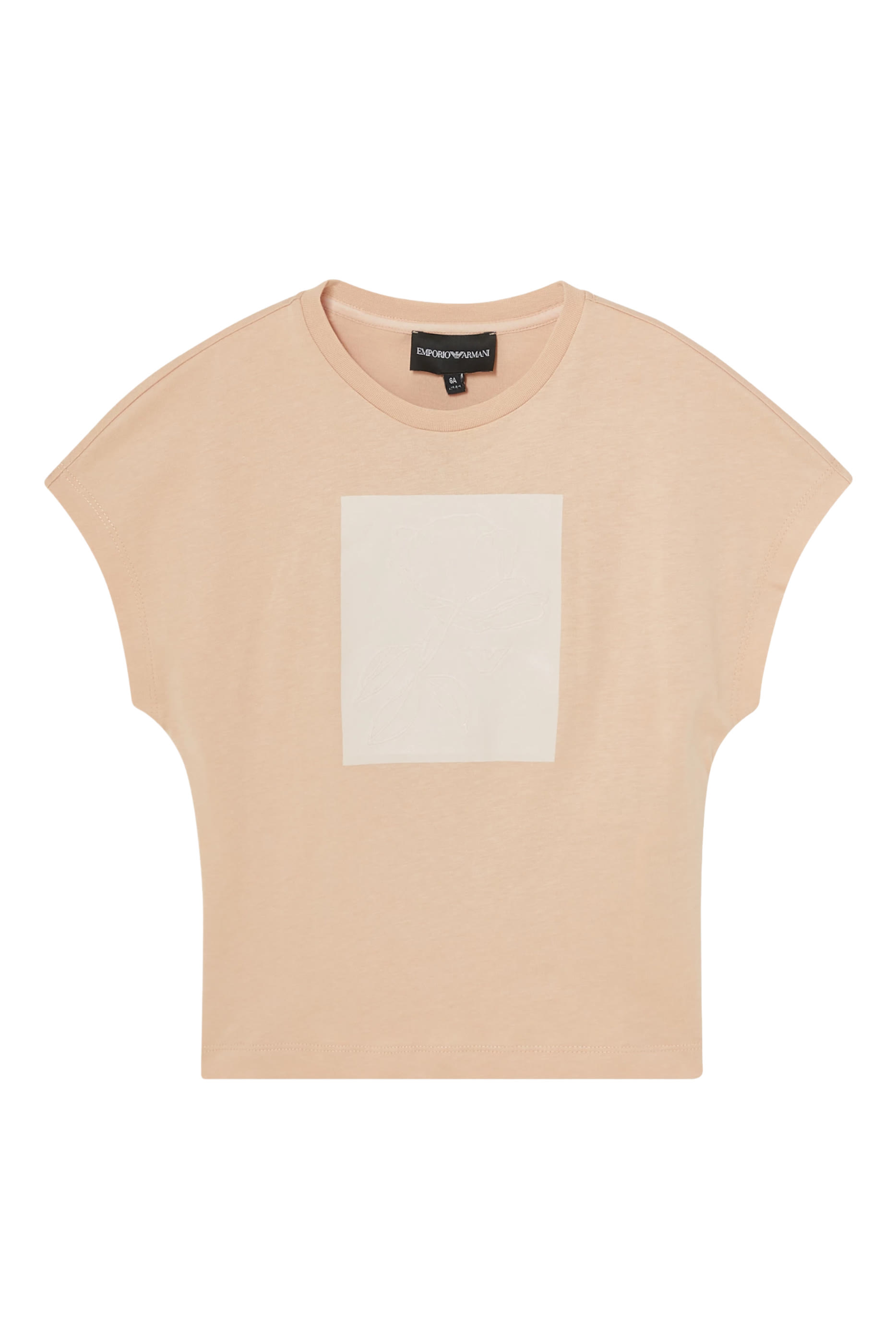 Kids Macro Rose Patch T-Shirt