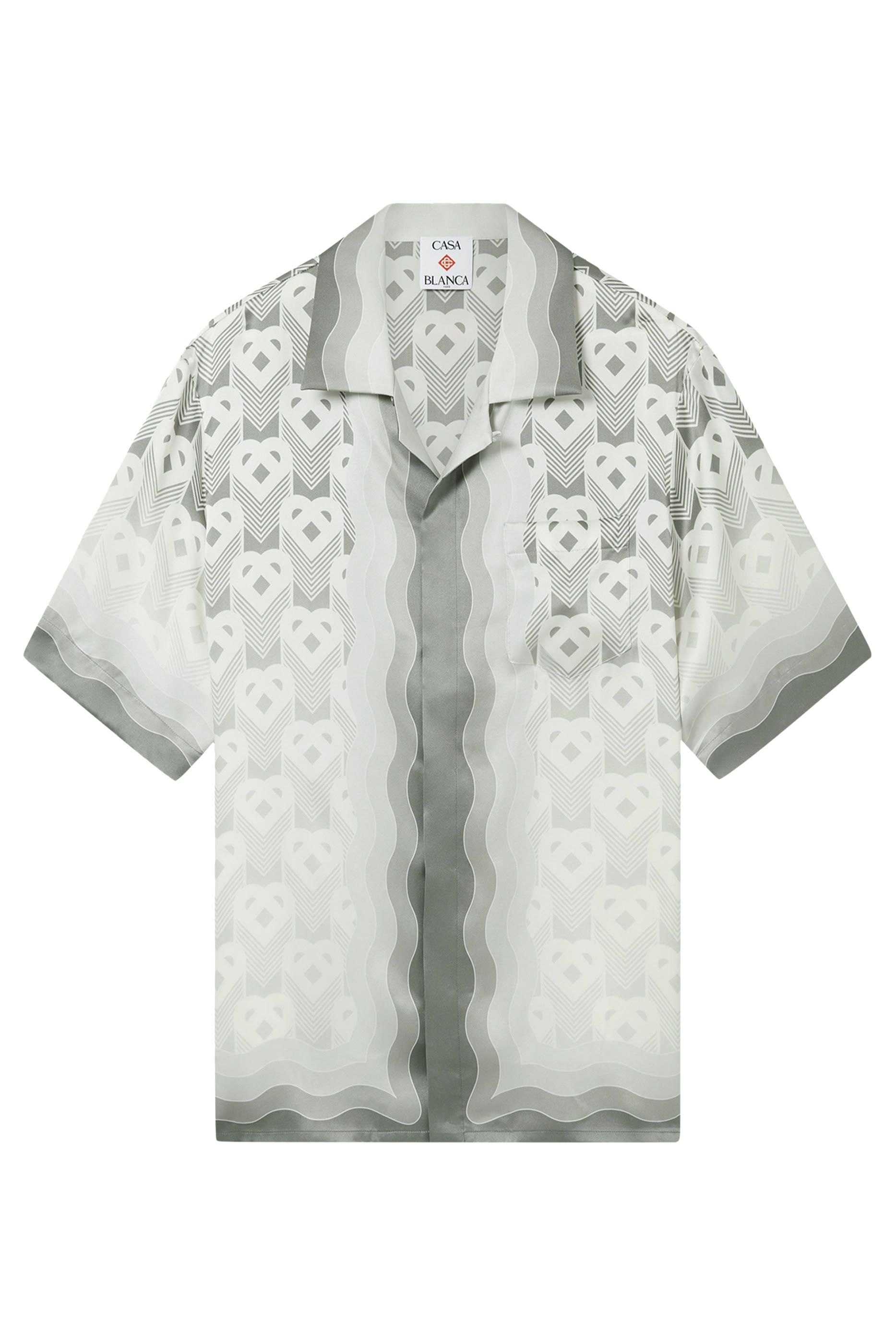 Gradient Heart Monogram Shirt