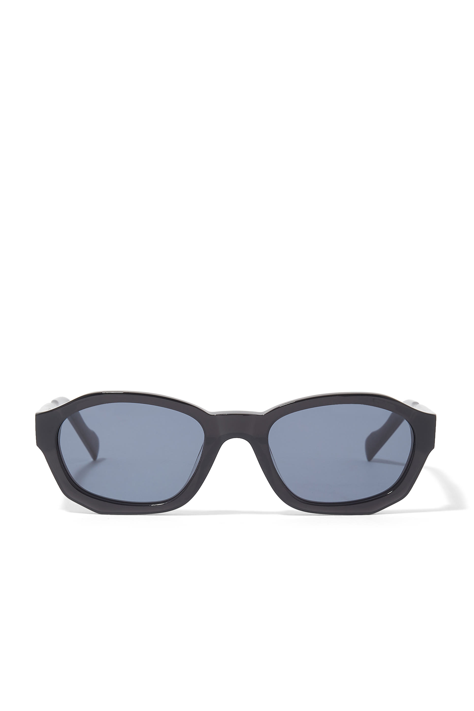 SUB004 Transparent Blue Lens Sunglasses