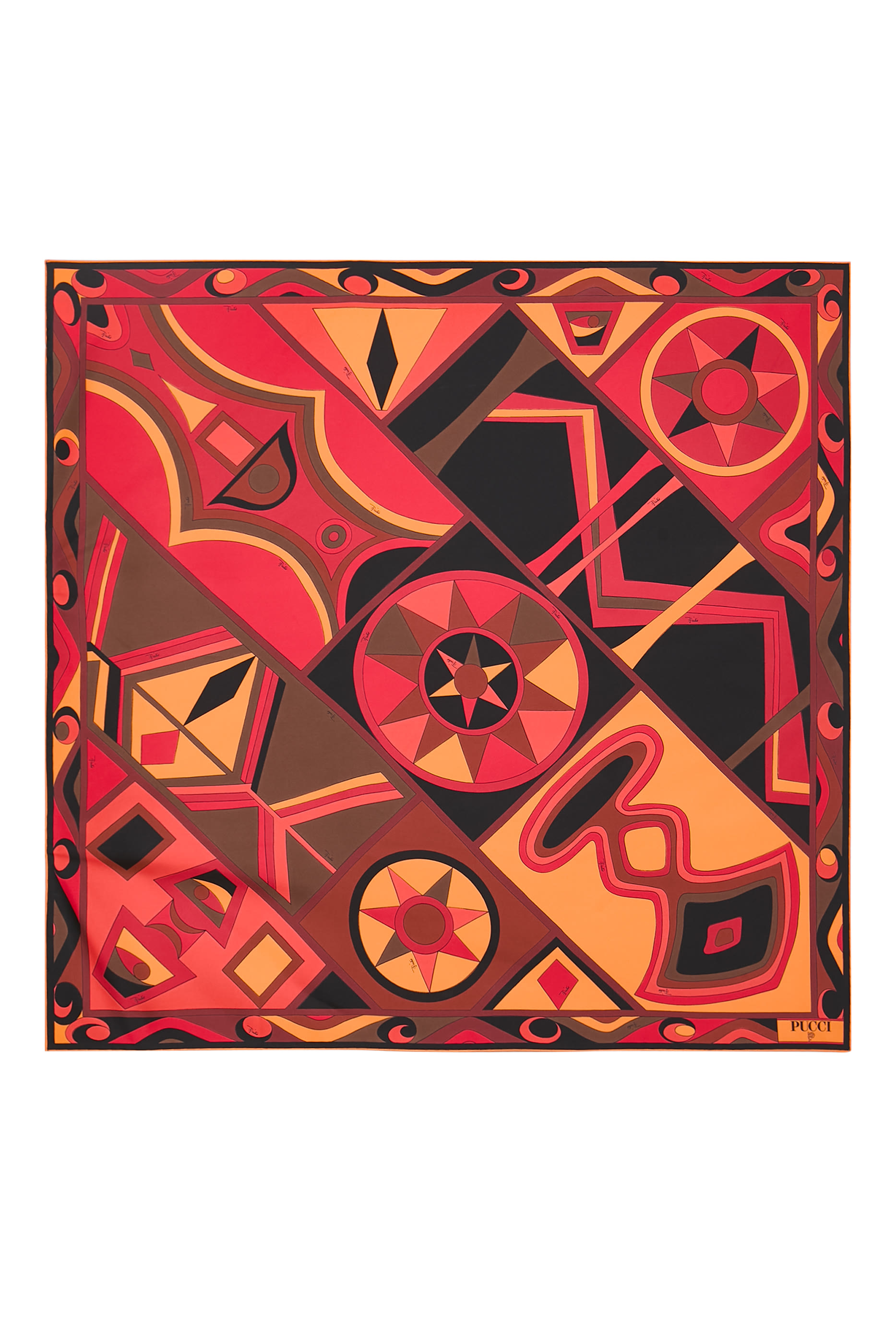 Printed Silk Twill Foulard