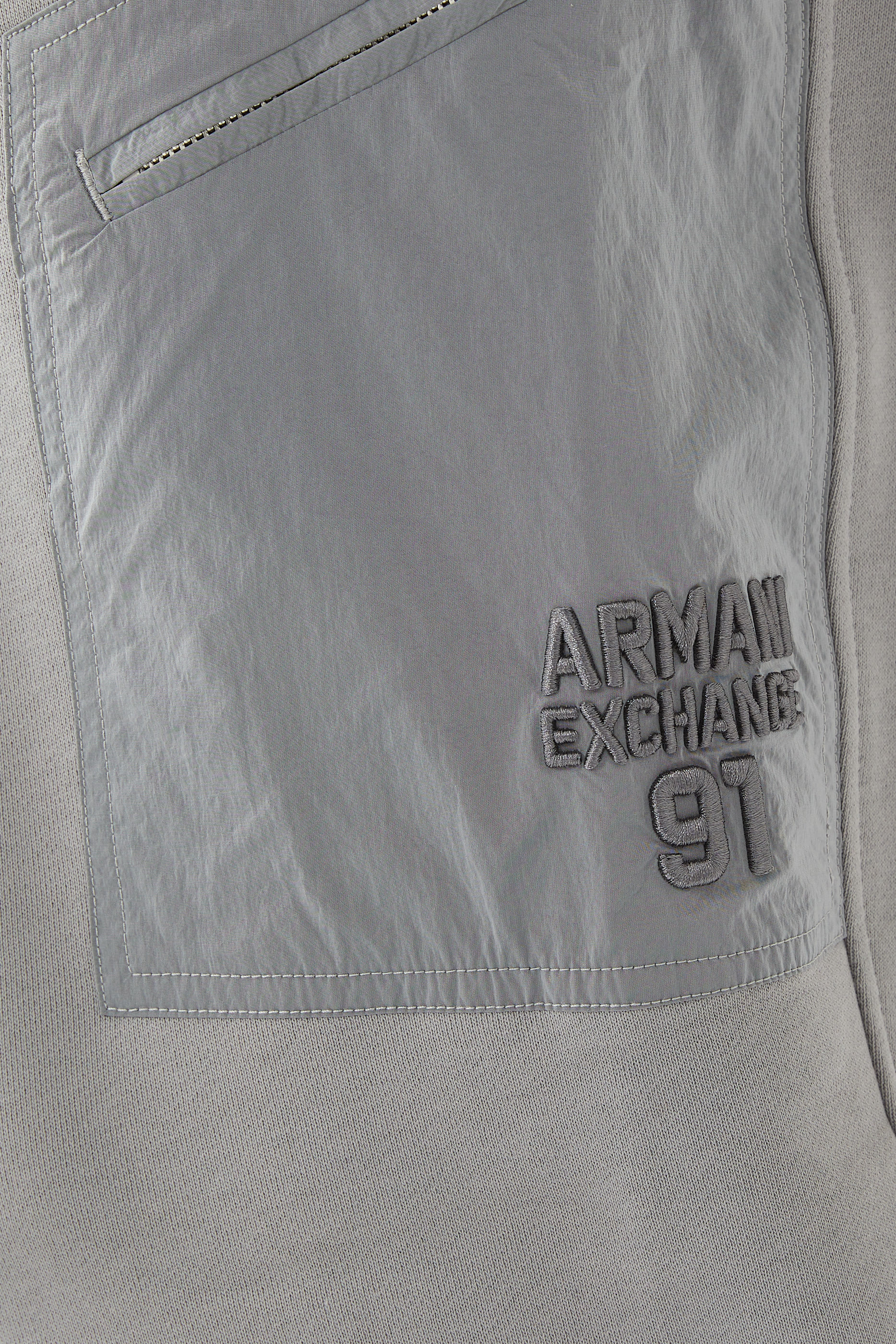 Zip-Pocket Cotton Sweatpants