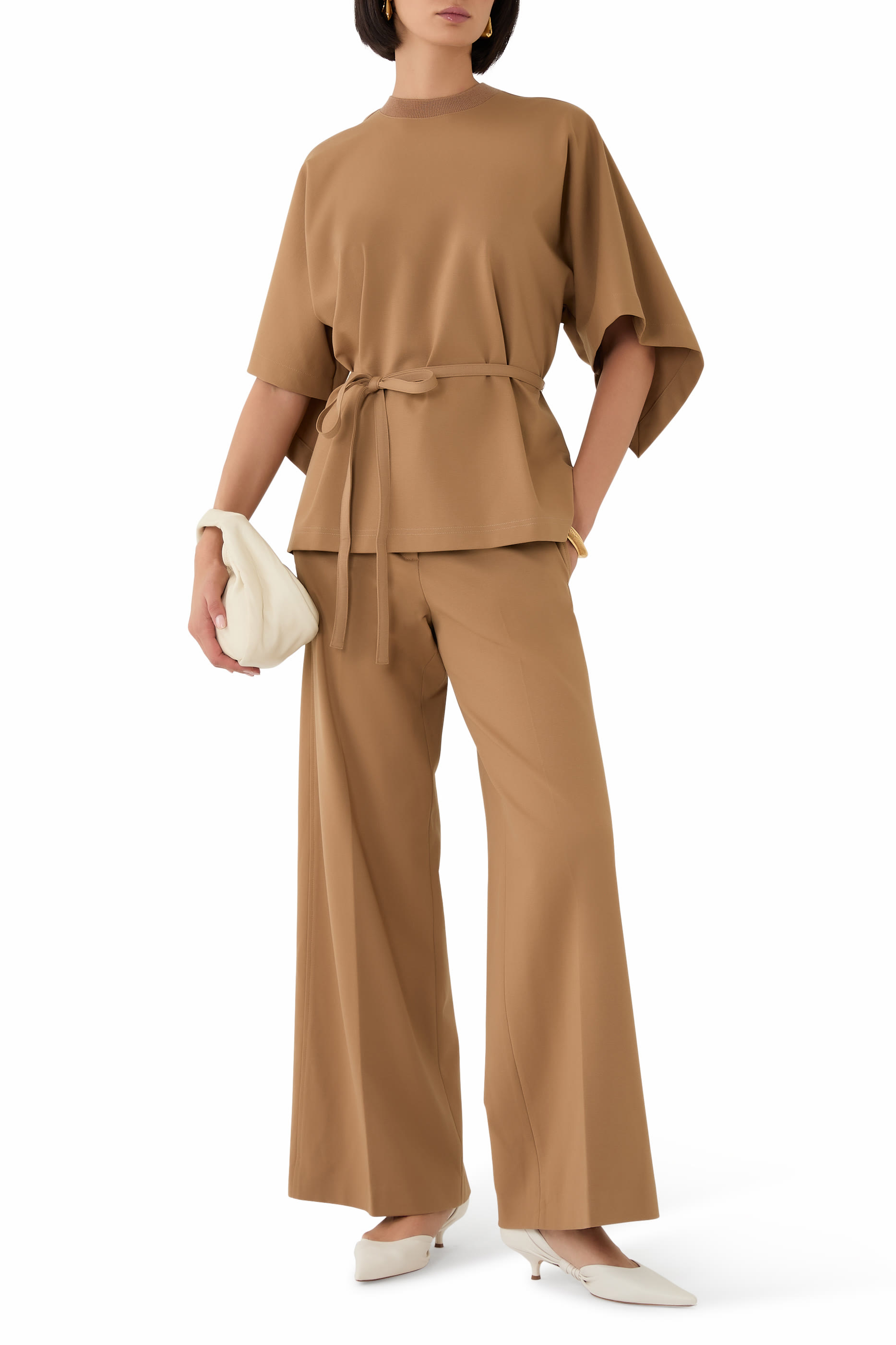 Cotton Tailored Trousers