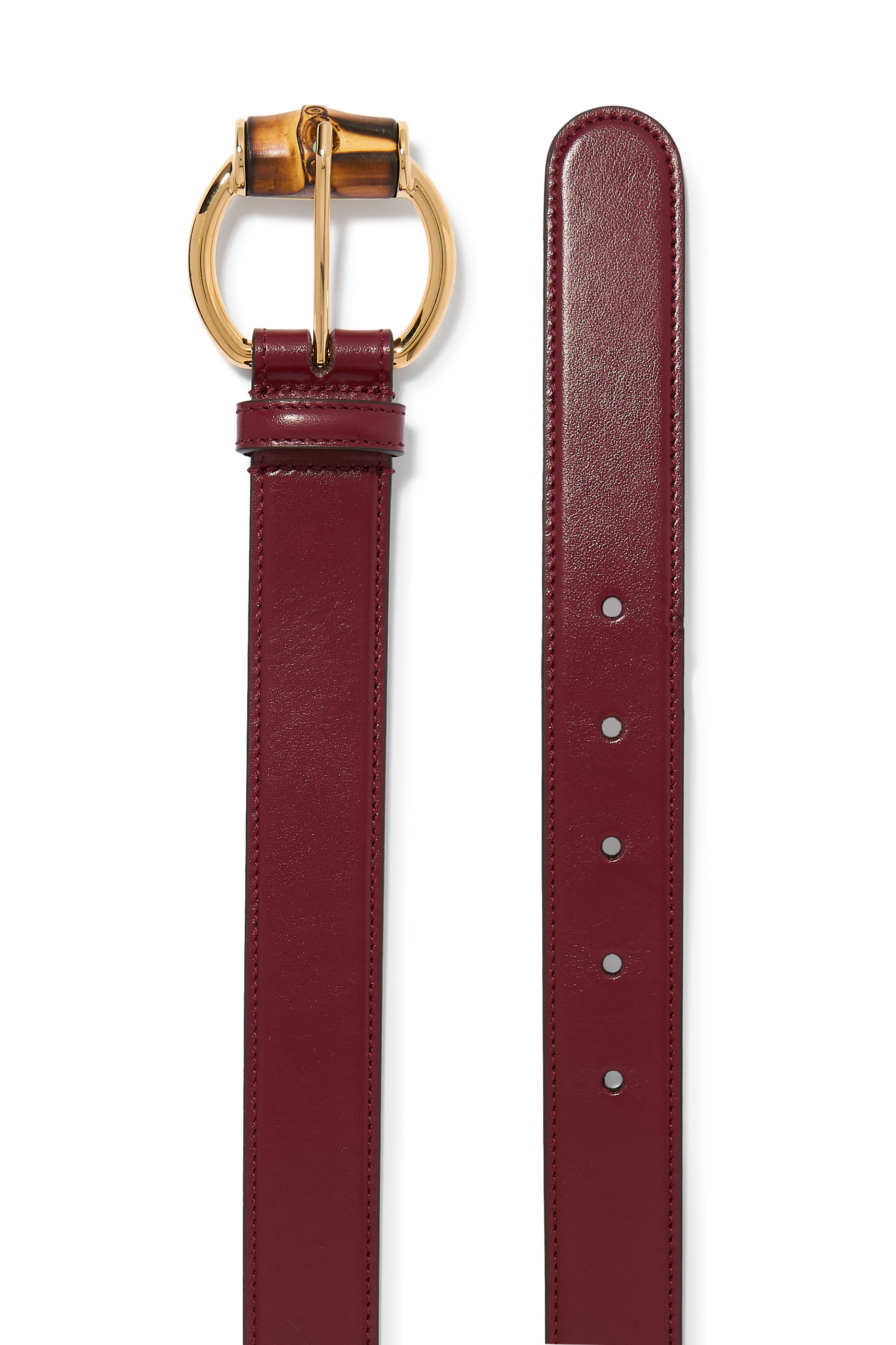 Belt with Bamboo Detail Buckle