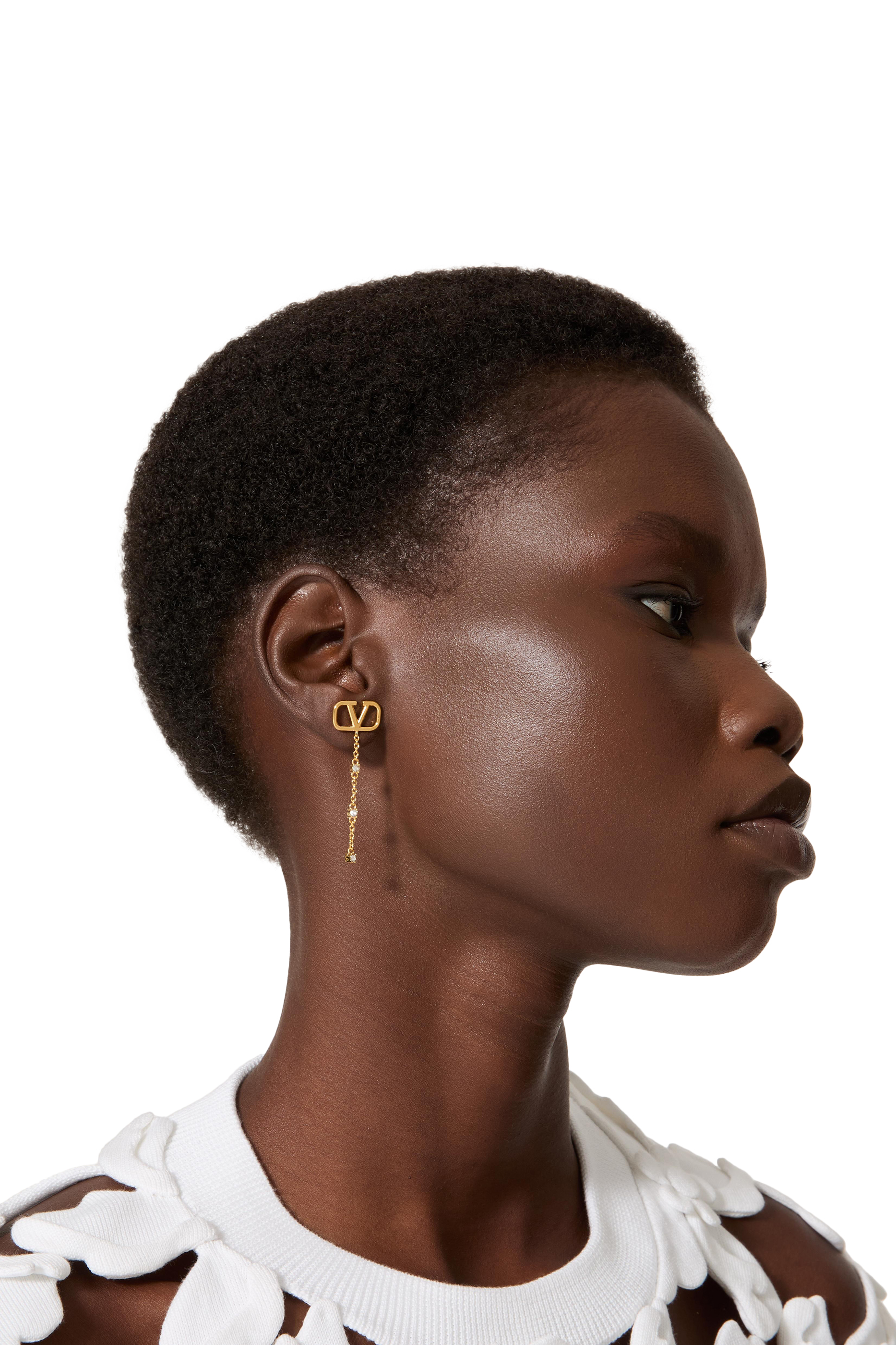 Mini Vlogo Signature Earrings