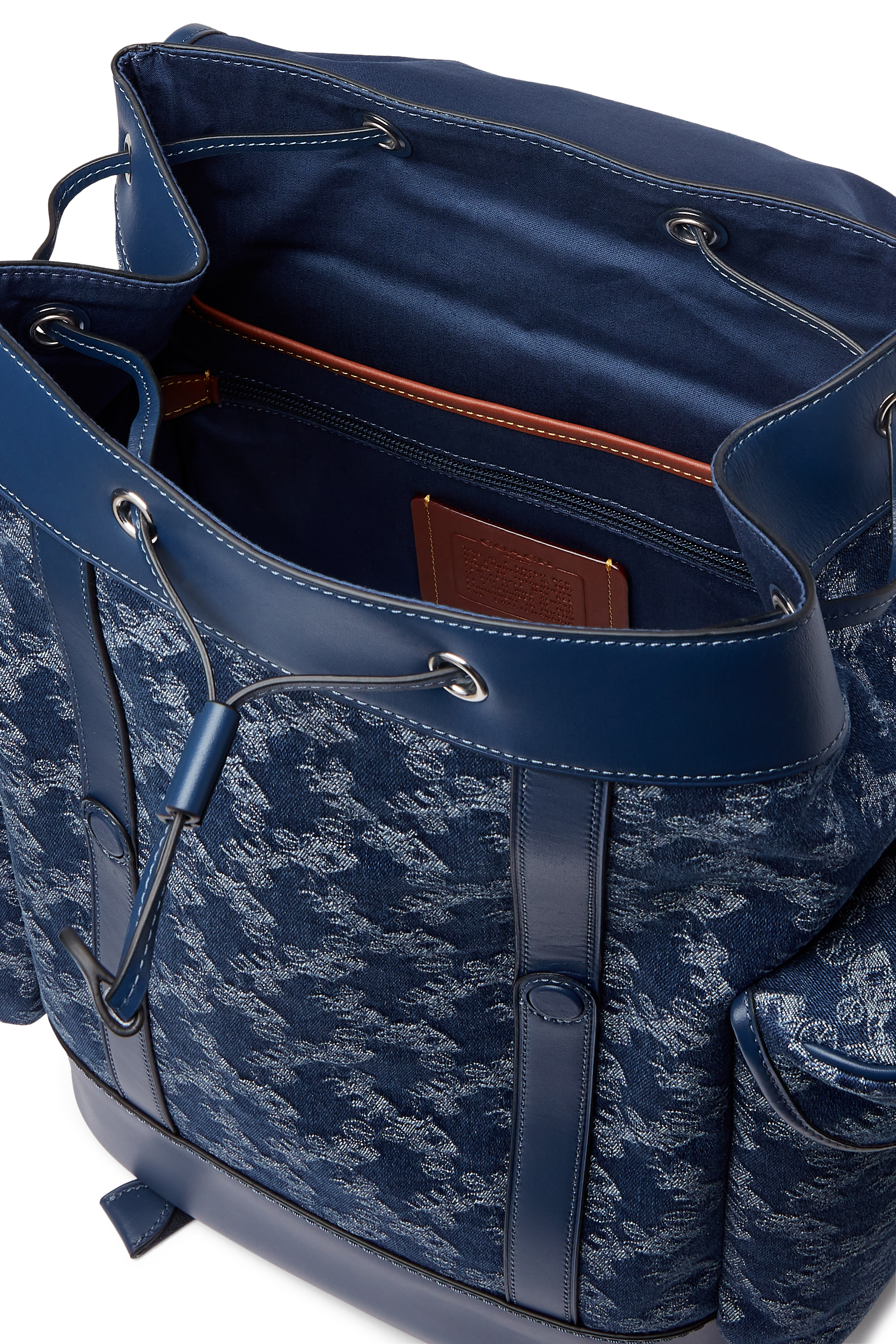 Hitch Horse & Carriage Print Backpack