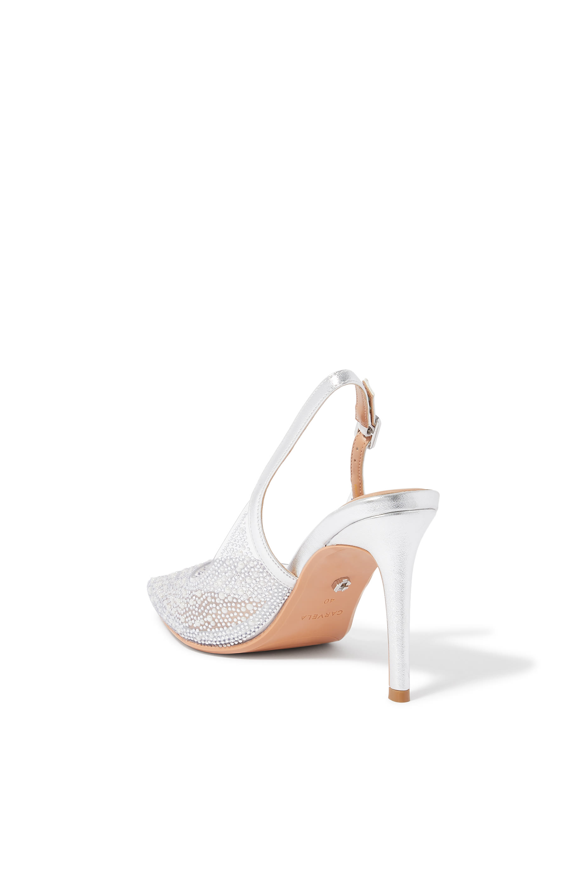 Carvela 100 Positano Sling Back Pumps