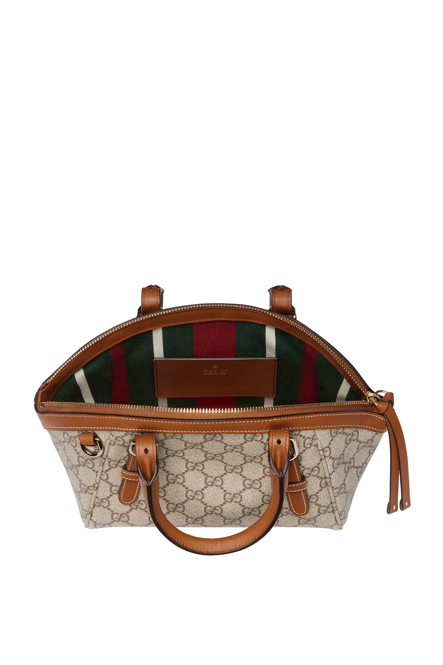  GG Emblem Small Top Handle Bag