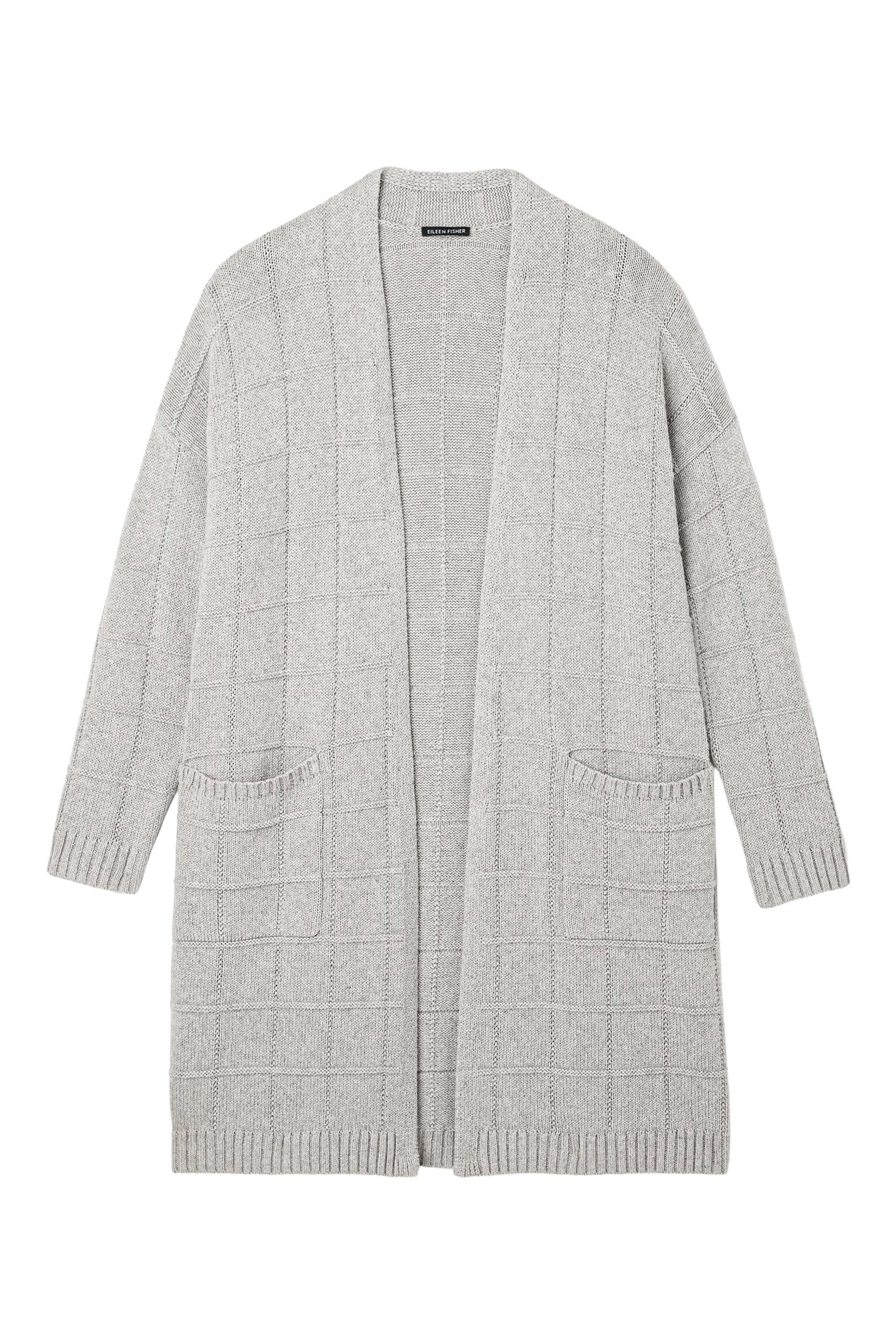 Cotton & Recycled Cashmere Long Cardigan
