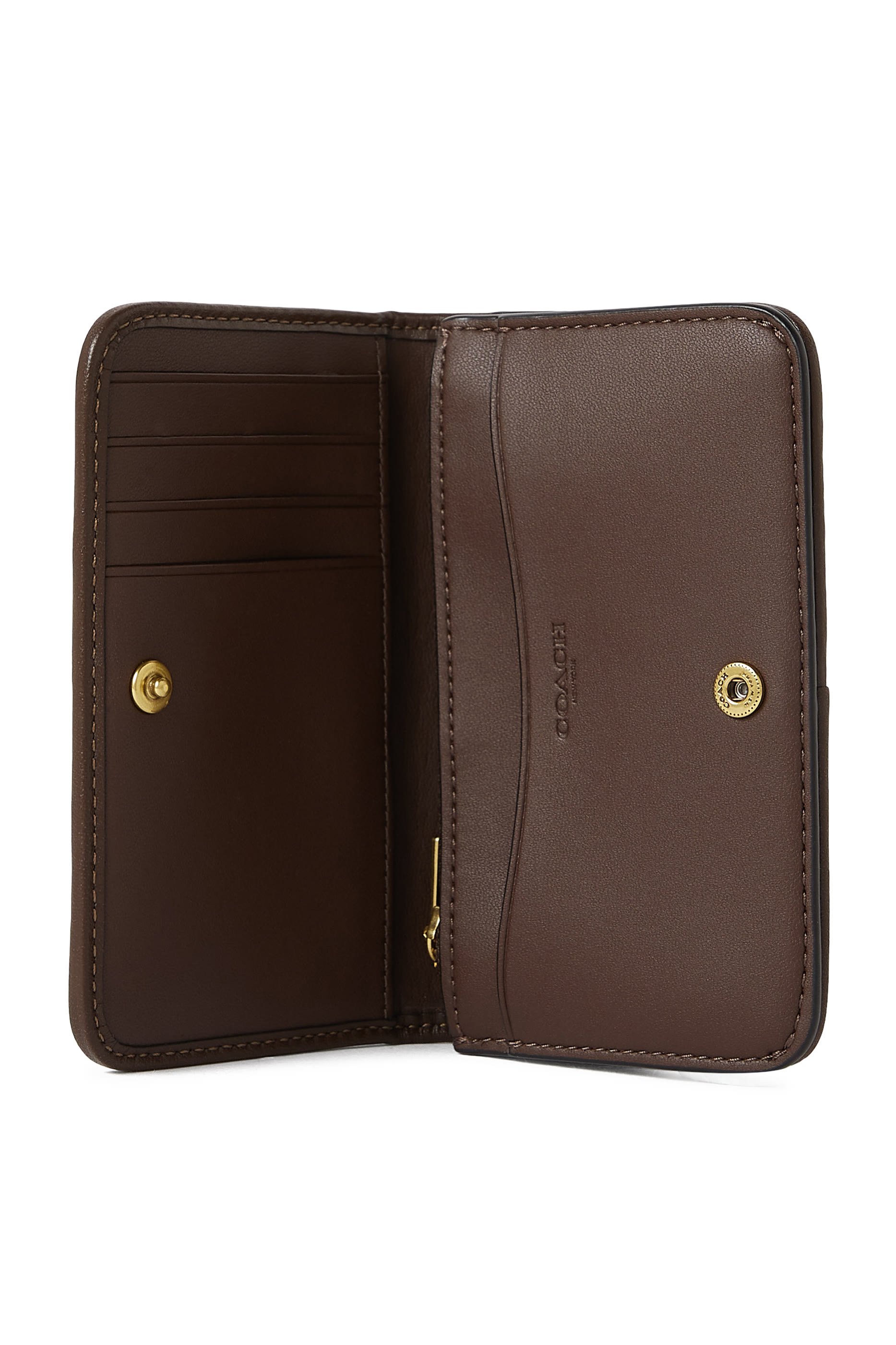 Essential Slim Card Case in Signature Jacquard